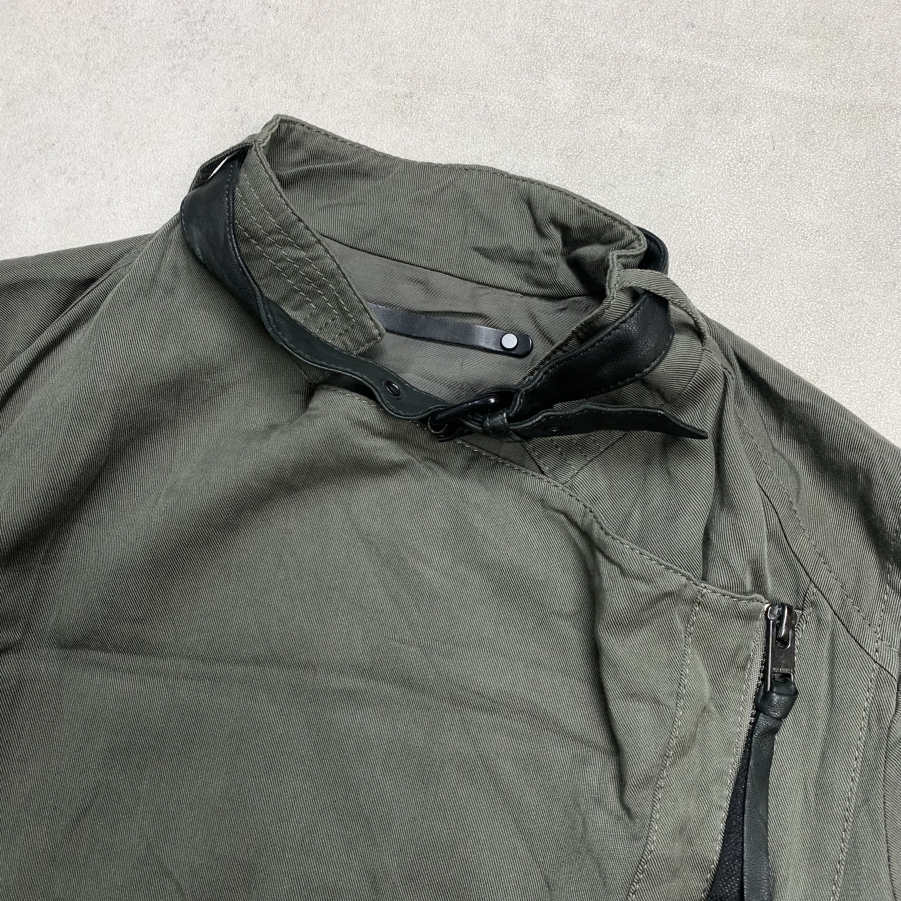 Allsaints Allsaints Wren Biker Coat Jacket Zip Up Size S / US 4 / IT 40 - 5 Thumbnail