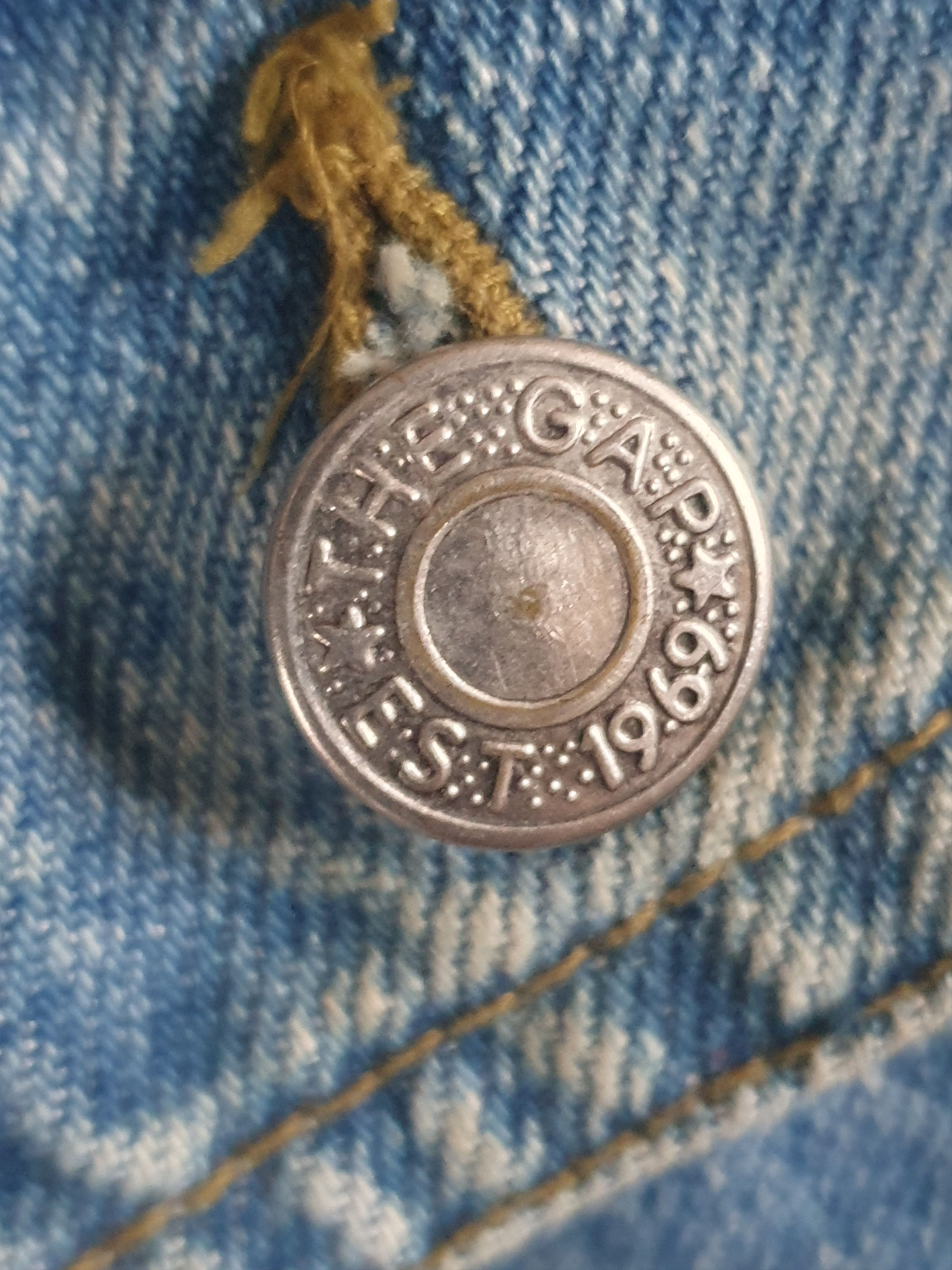 Gap × Vintage Gap Denim Trucker Jacket 2 Tone Vintage Quilted sz XL Size US XL / EU 56 / 4 - 4 Thumbnail