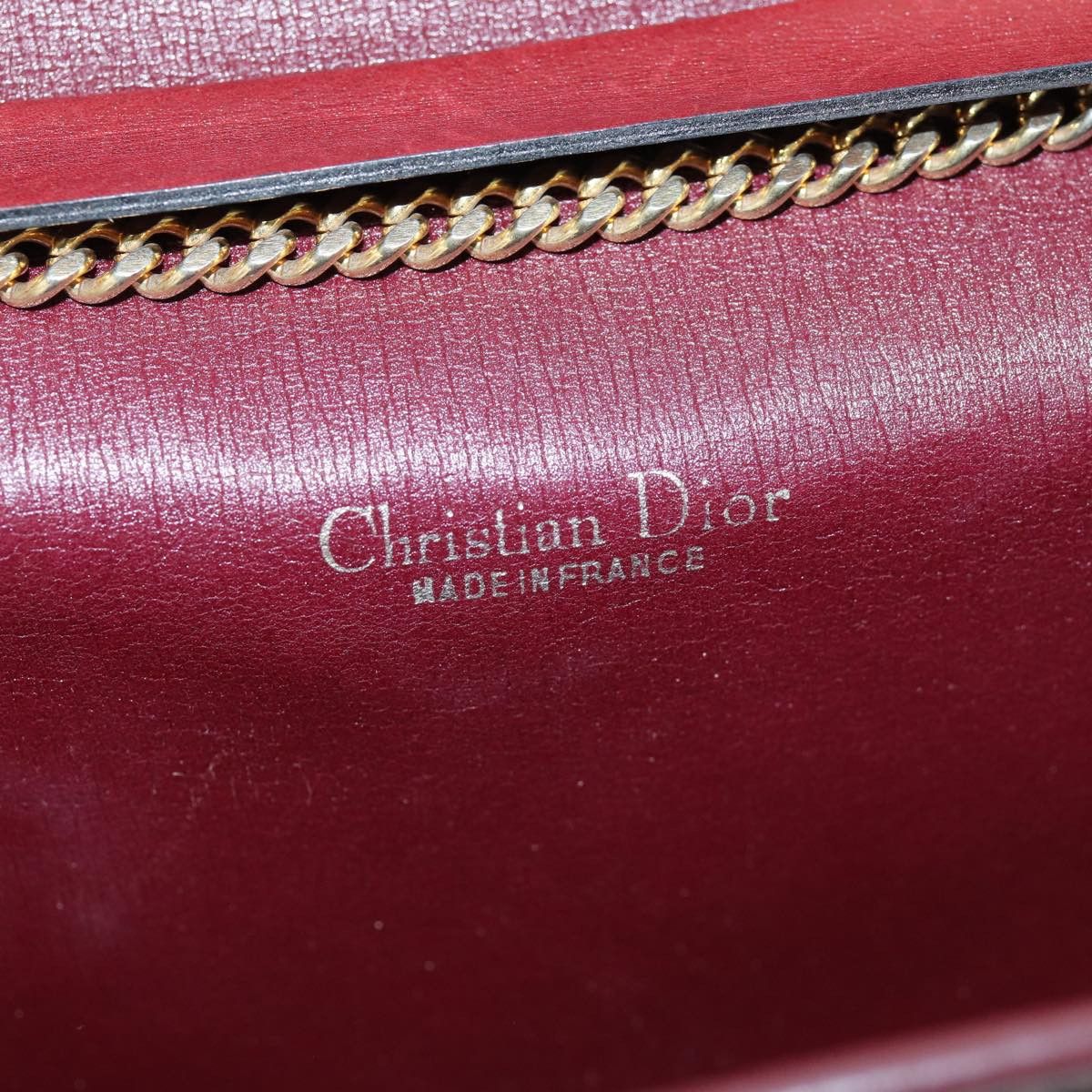 Dior DIOR Chain Shoulder Bag Nylon Red Size ONE SIZE - 11 Thumbnail