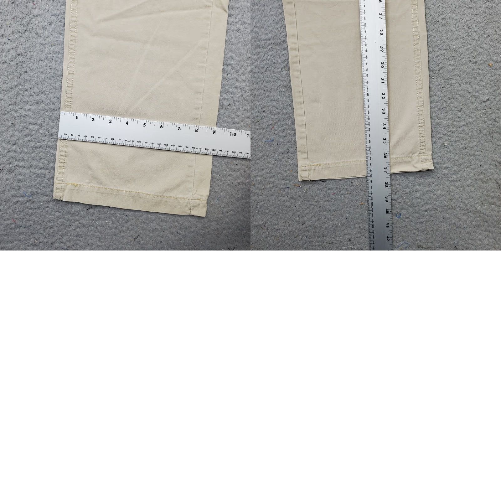 Tommy Hilfiger Tommy Hilfiger Workwear Pants Womens 10 Tan Classic Slash Pockets Straight Leg Size 32" / US 10 / IT 46 - 8 Thumbnail