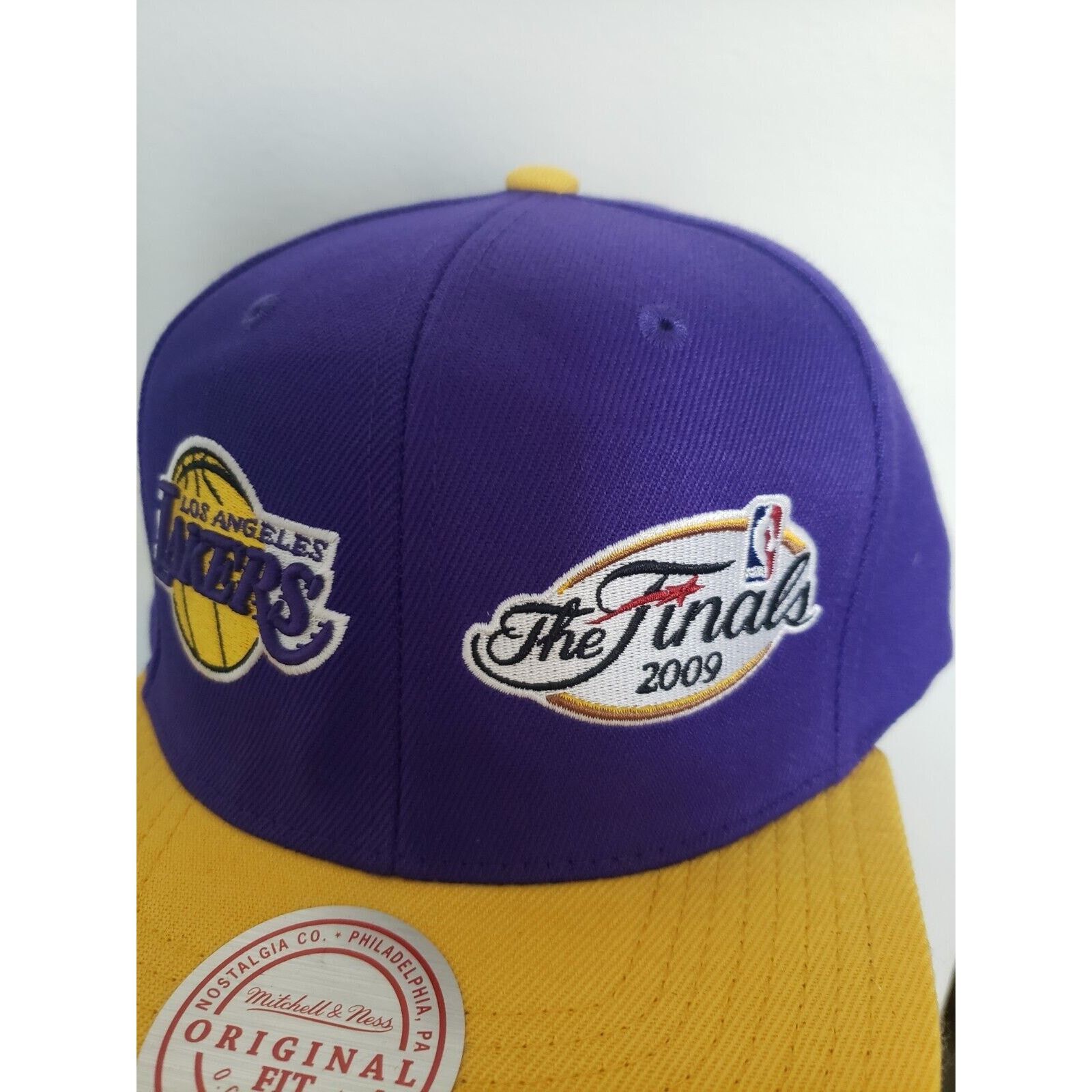 Mitchell & Ness Los Angeles Lakers Hat 2009 NBA Finals Purple Mitchell Ness Size ONE SIZE - 2 Thumbnail