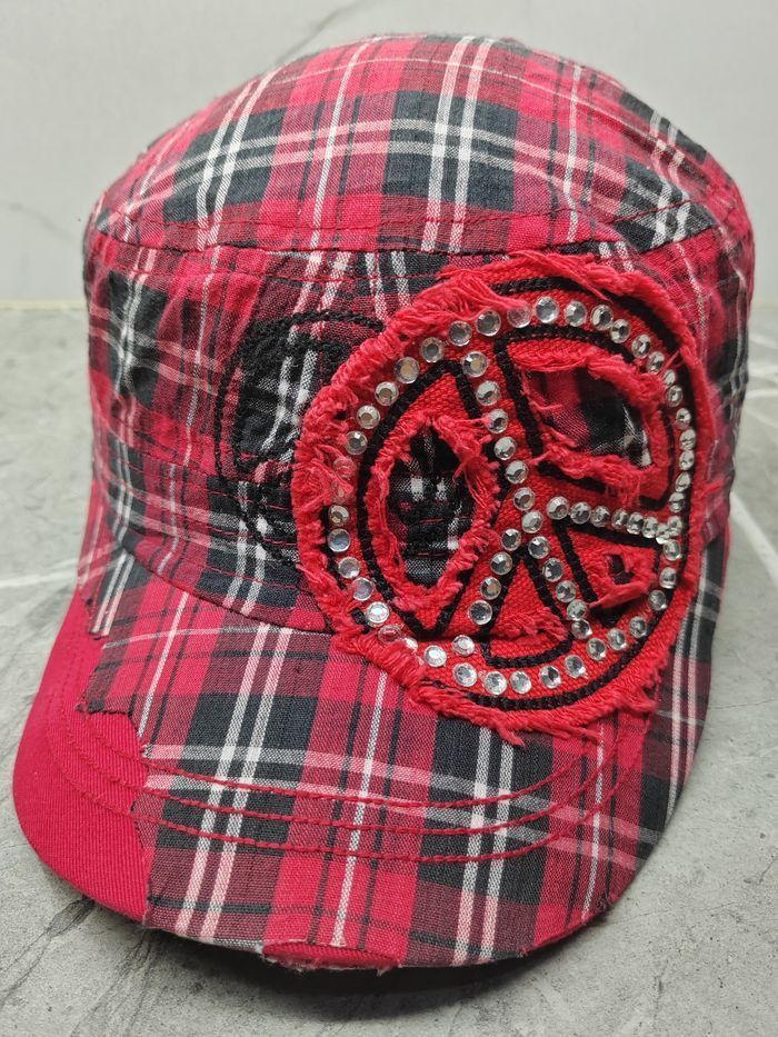 If Six Was Nine Vintage Peace Cadet Distressed Style Cap Hat Size ONE SIZE - 2 Thumbnail