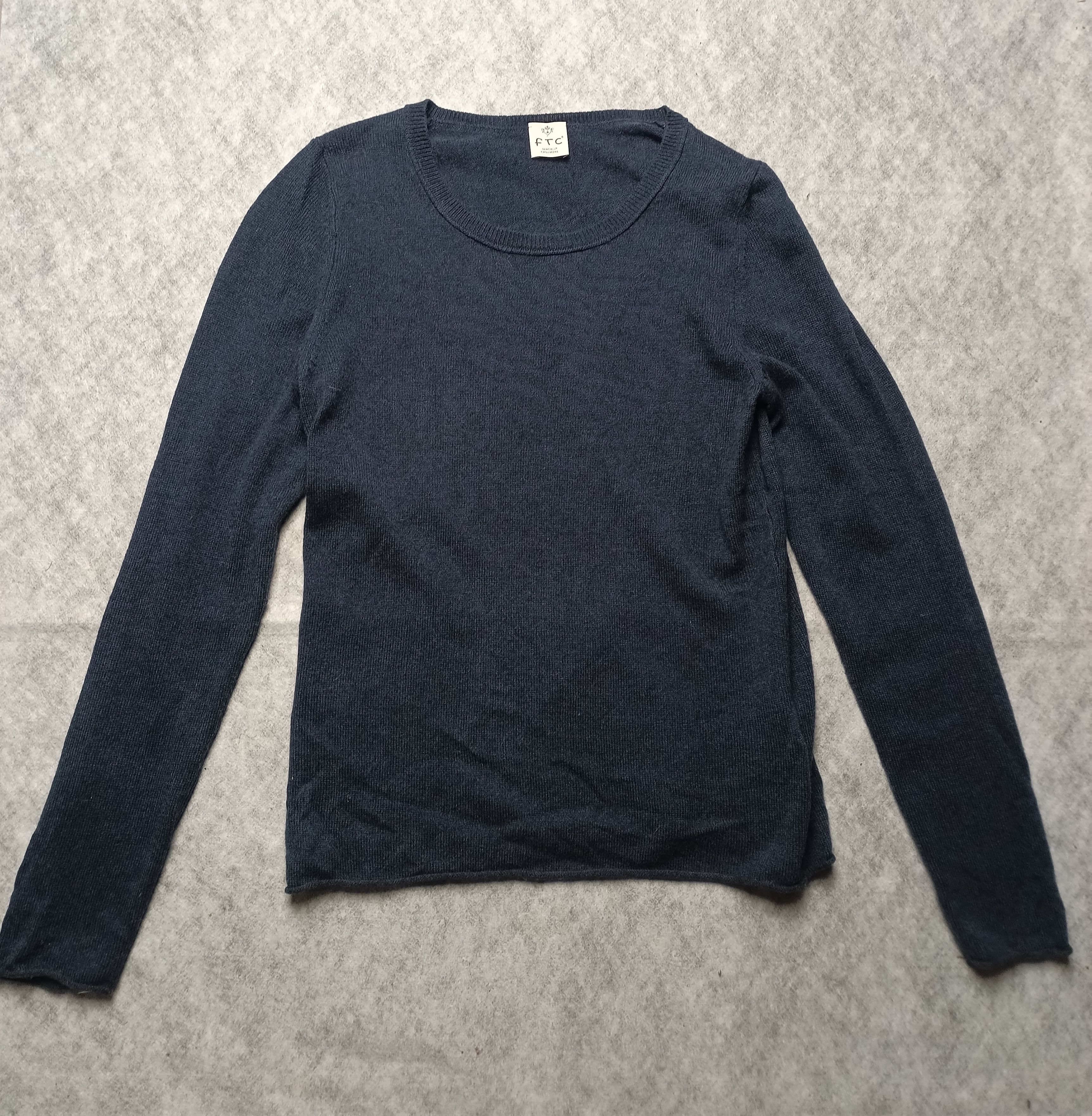 FTC FTC Cashmere Seacell Blue Sweater Jumper Size S Size S / US 4 / IT 40 - 5 Thumbnail