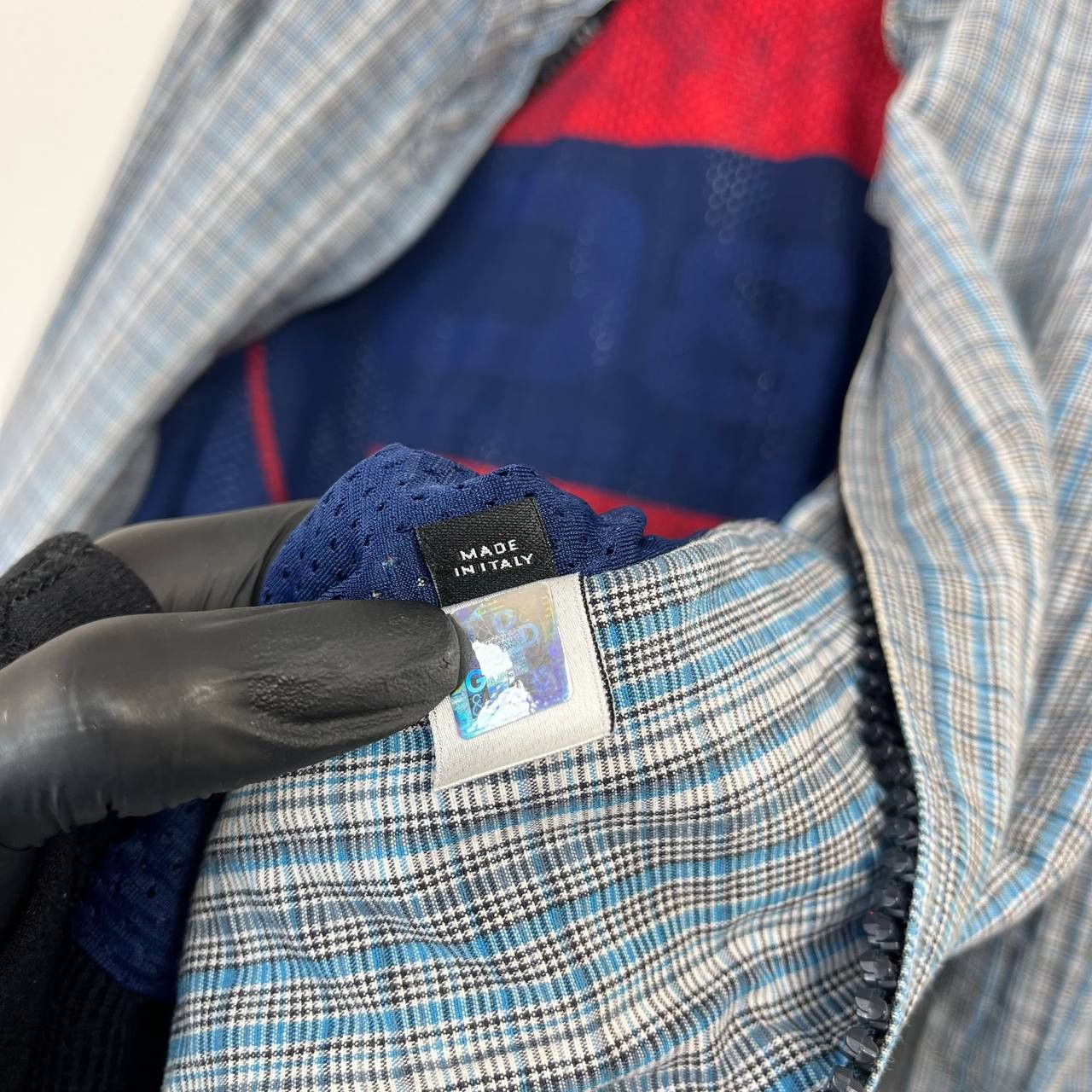 Dolce & Gabbana Dolce & Gabbana D&G Plaid Bomber Jacket Made In Italy Size L Size US L / EU 52-54 / 3 - 4 Thumbnail