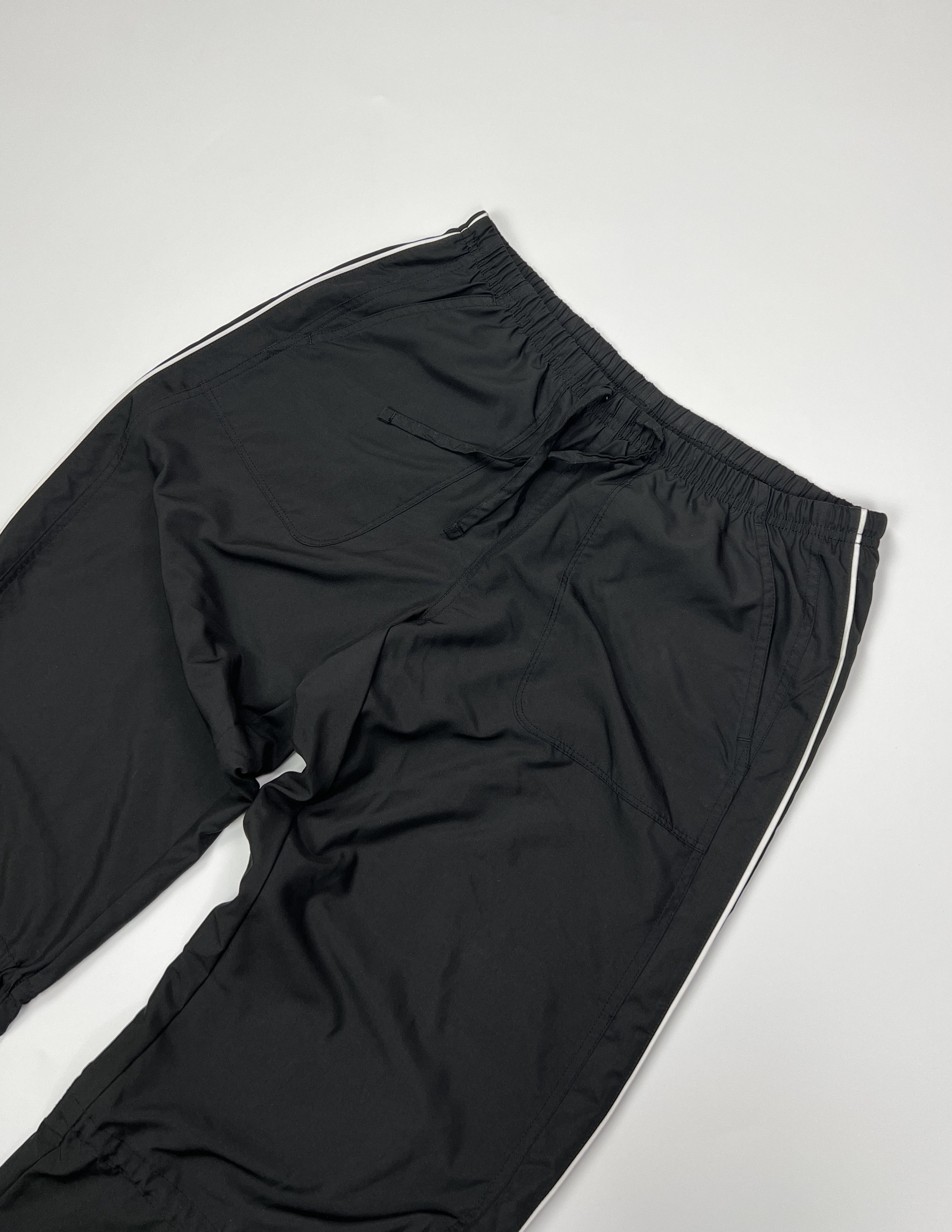 Puma Vintage 00s Puma Parachute Bondage Track Pants Wide Fit Size 29" - 3 Thumbnail