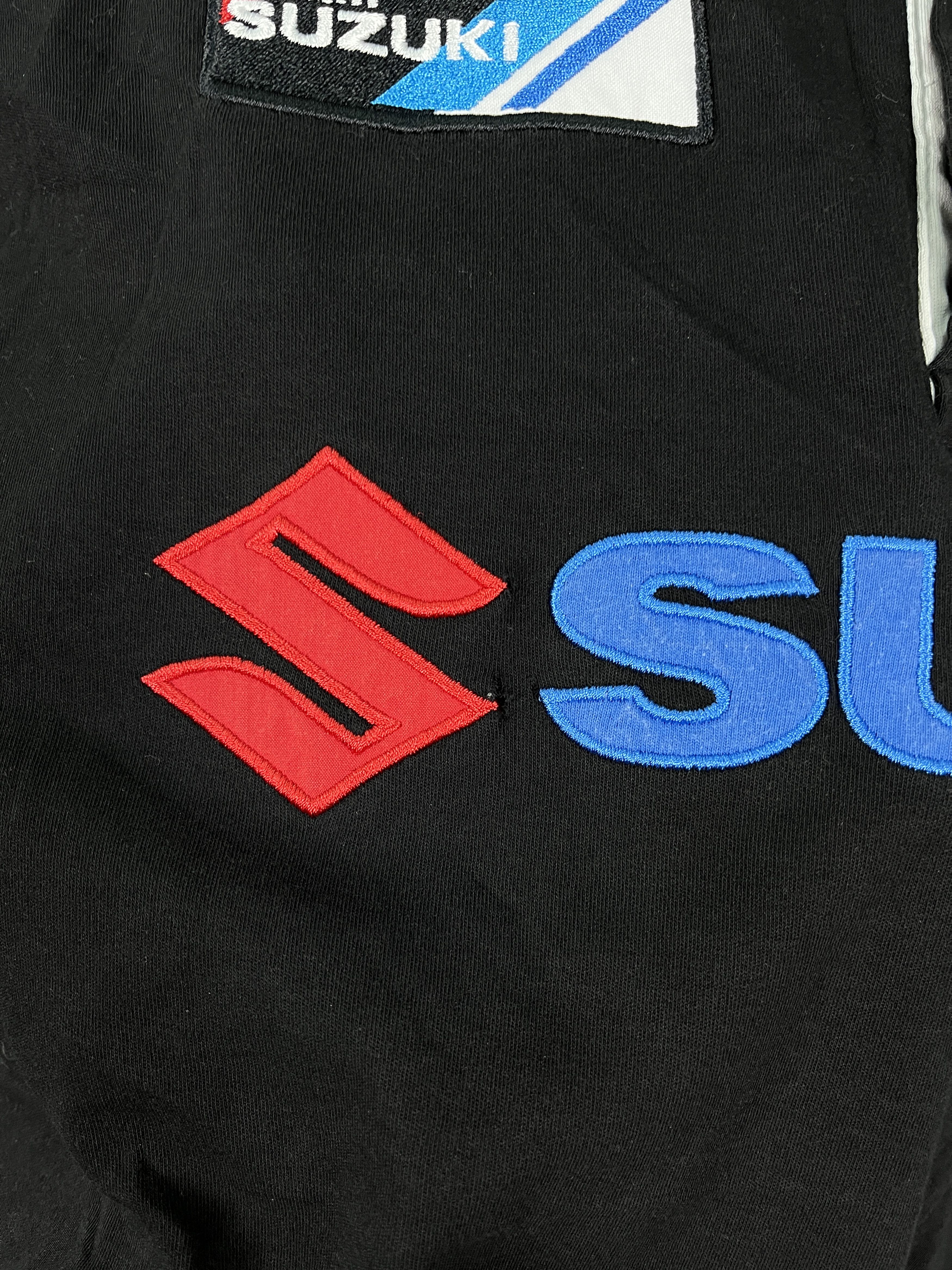 Vintage Suzuki Team GSX Racing Short Sleeve Polo Shirt Vintage Moto Size US XL / EU 56 / 4 - 8 Thumbnail