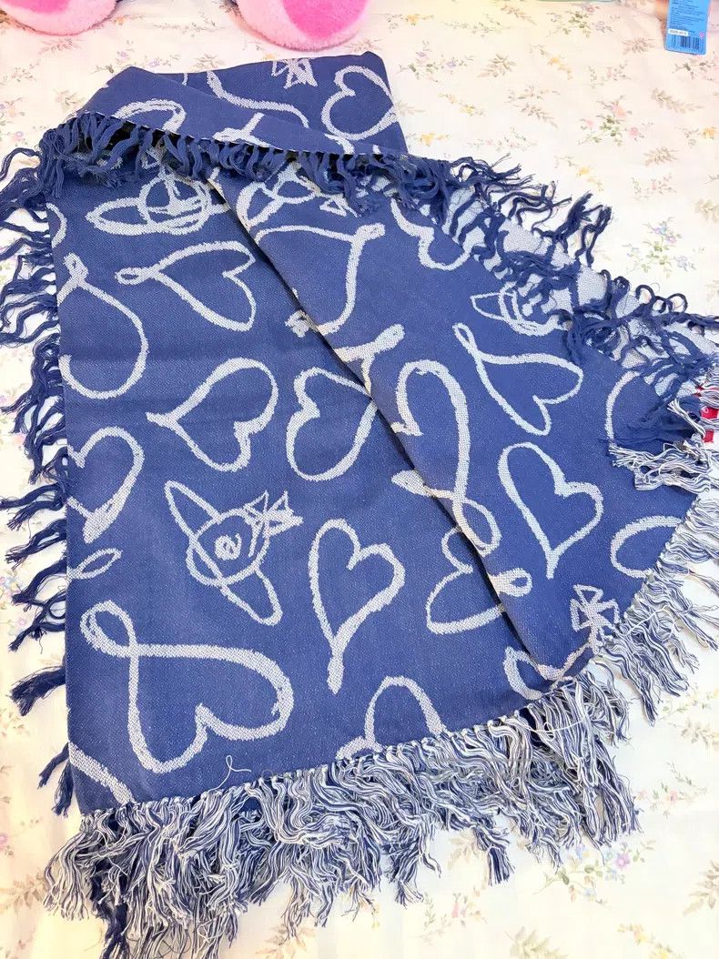 Vivienne Westwood Vivienne Westwood Red Logo Love Scarf Size ONE SIZE - 4 Thumbnail