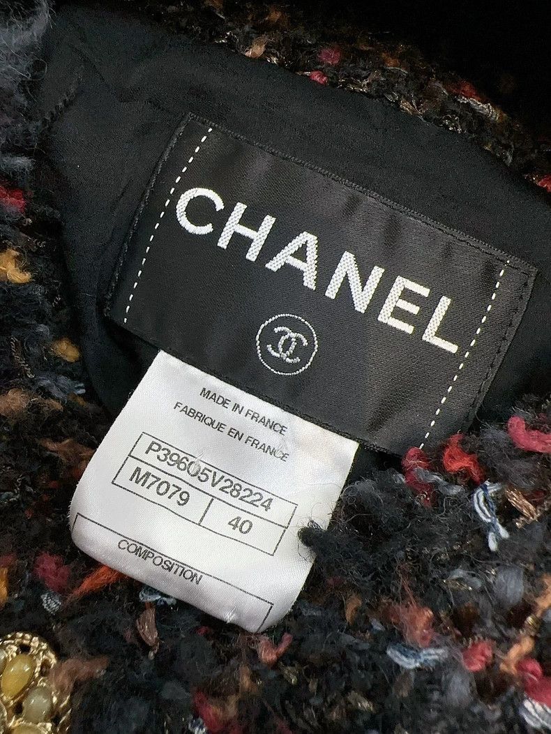 Chanel Chanel 10A Tweed Fringe Jacket Size M / US 6-8 / IT 42-44 - 7 Thumbnail