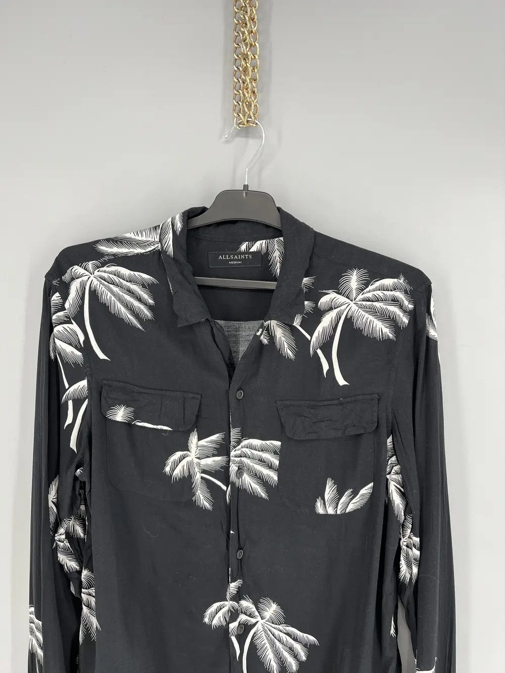 Allsaints Vintage Y2K Allsaints Hawaiian Shirt Art Hype Size M Size US M / EU 48-50 / 2 - 2 Thumbnail