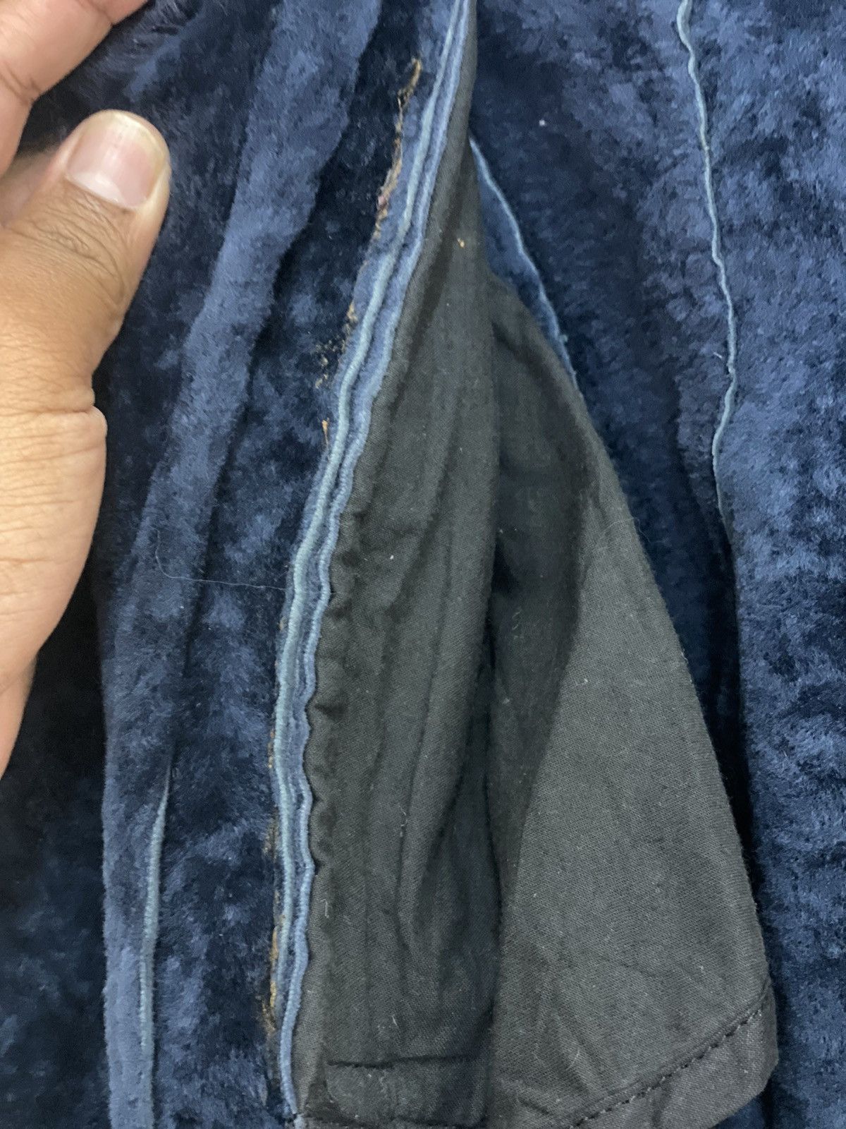 If Six Was Nine Vintage Diesel Black Gold Sheepskin leather jacket Size US S / EU 44-46 / 1 - 12 Thumbnail