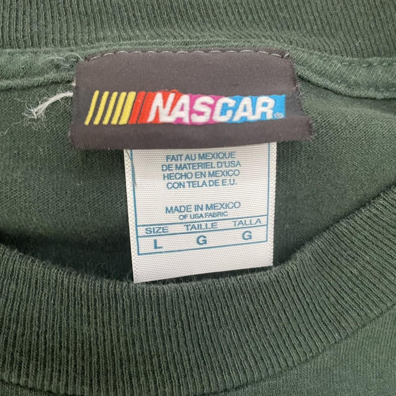 NASCAR × Vintage Vintage Y2K Dale Earnhardt Jr Green Long Sleeve NASCAR Shirt Size US L / EU 52-54 / 3 - 5 Thumbnail
