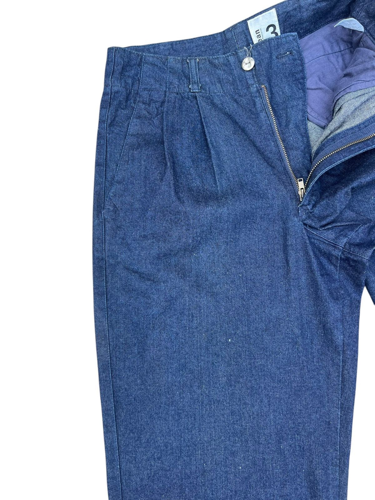 Issey Miyake Vintage Issey Miyake Jean Of Plantation Baggy Denim Trouser Size US 29 - 8 Thumbnail