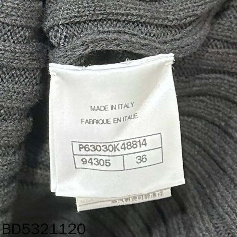 Chanel Chanel Black gold embossed double C logo knitted vest dress Size XS / US 0-2 / IT 36-38 - 8 Thumbnail
