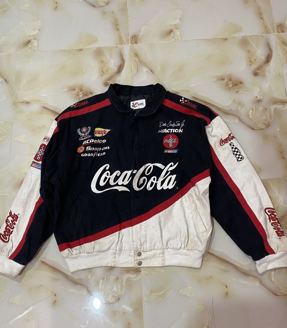 NASCAR × Vintage Vintage nascar Jacket Size US XL / EU 56 / 4 - 3 Thumbnail