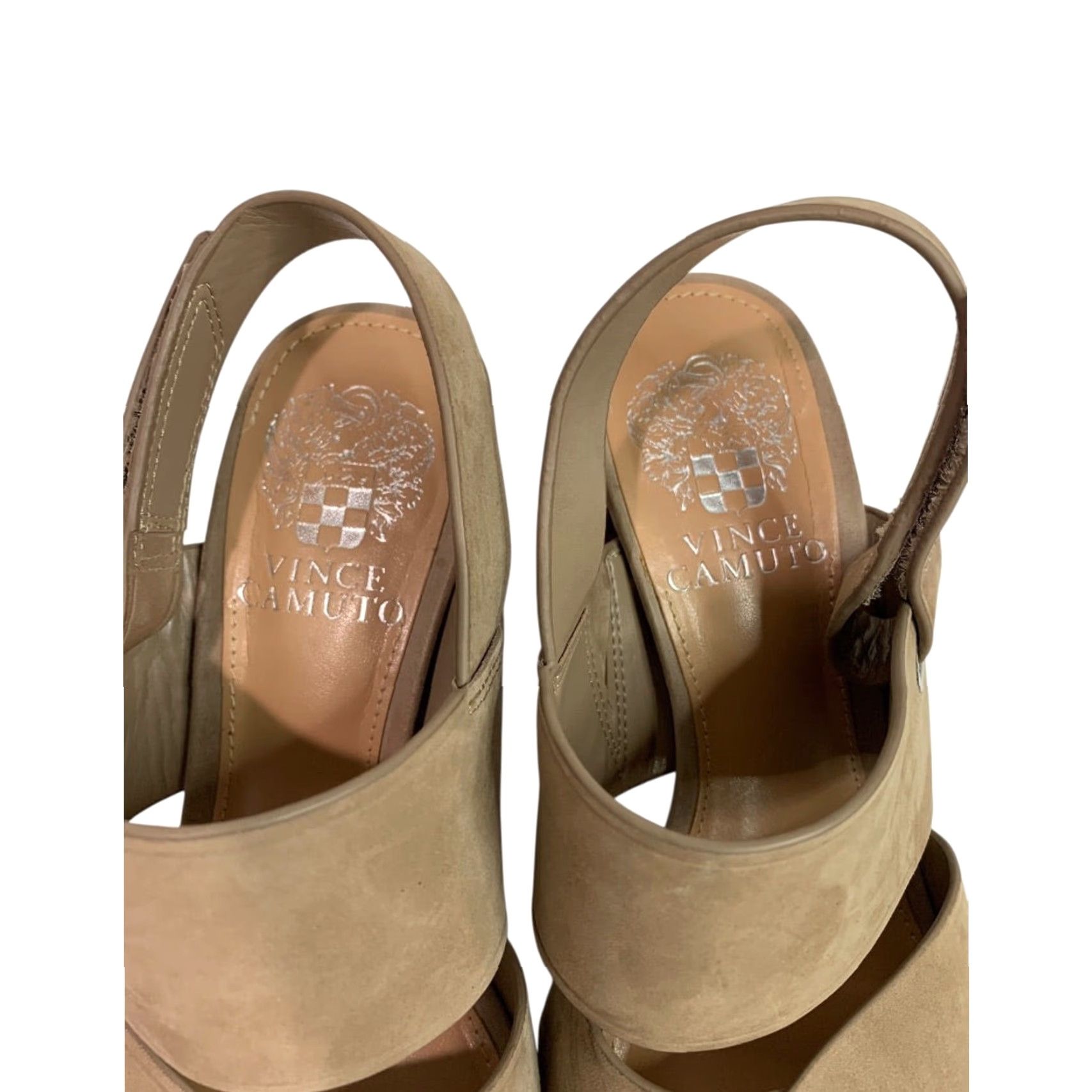 Vince Camuto Vince Camuto Women Size 6 Brown Suede Bebendy Block Heel Sandals User: Vince Camuto Women Size 6 Brown Suede Bebendy Block Heel Sandals Size US 6 / IT 36 - 3 Thumbnail