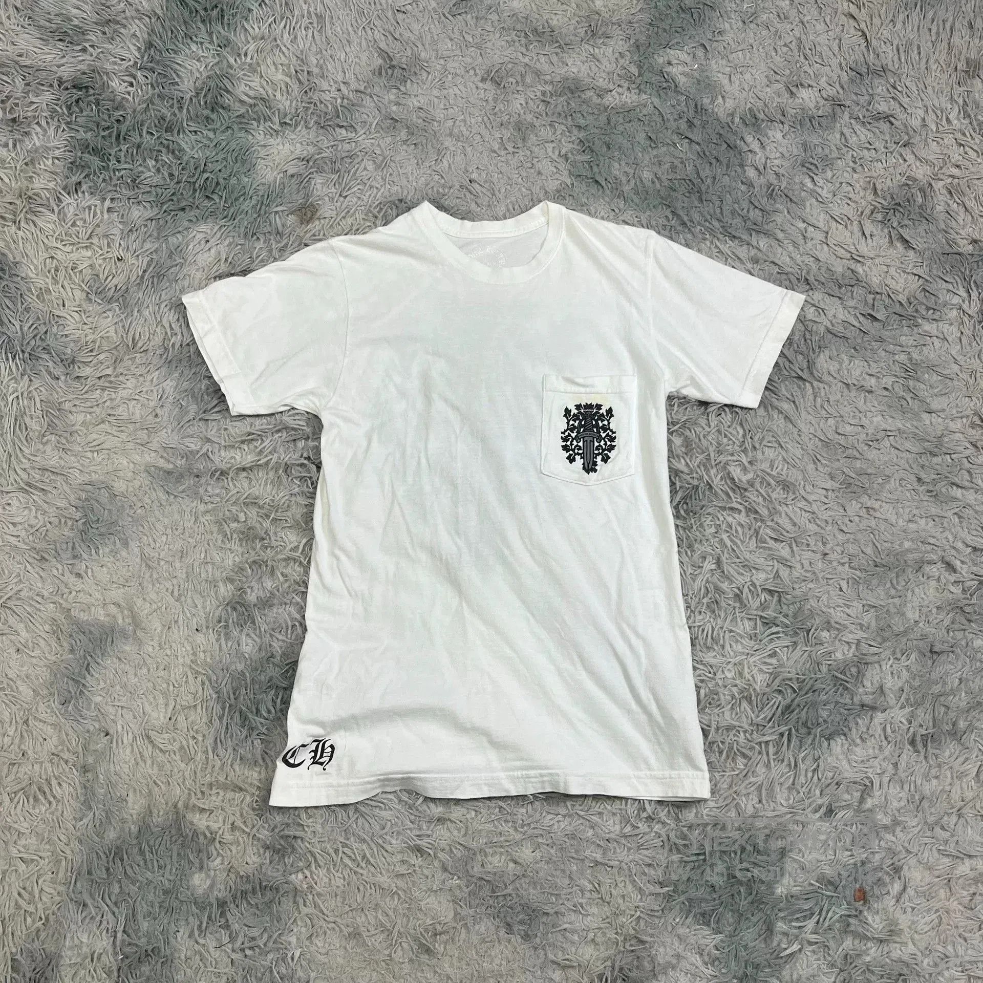Chrome Hearts Chrome Hearts White Short Sleeve T. Size US S / EU 44-46 / 1 - 1 Thumbnail
