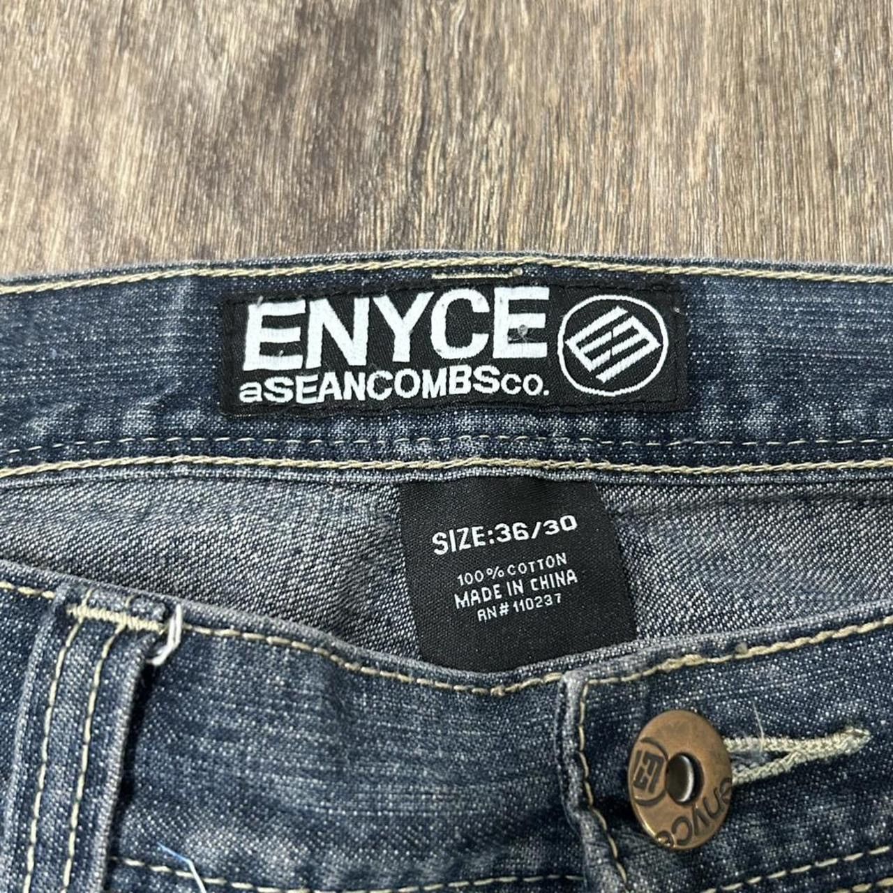Enyce Y2K Enyce Embroidered Wide Leg Jeans Size 30 Size US 30 / EU 46 - 3 Thumbnail