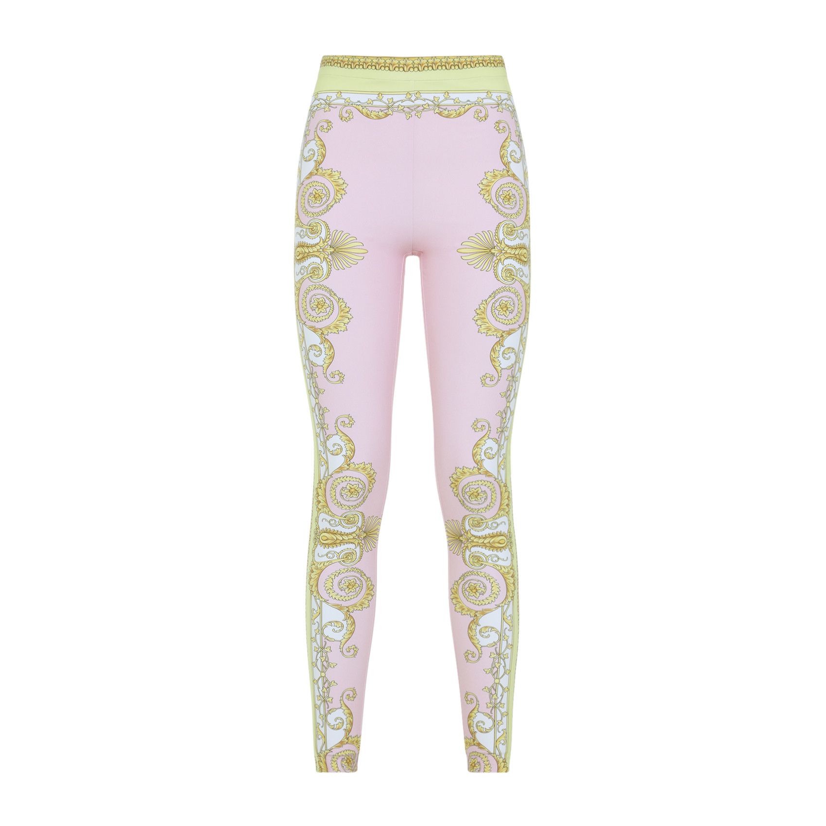 Versace Versace Spring Barocco Leggings Size 26" / US 2 / IT 38 - 1 Thumbnail