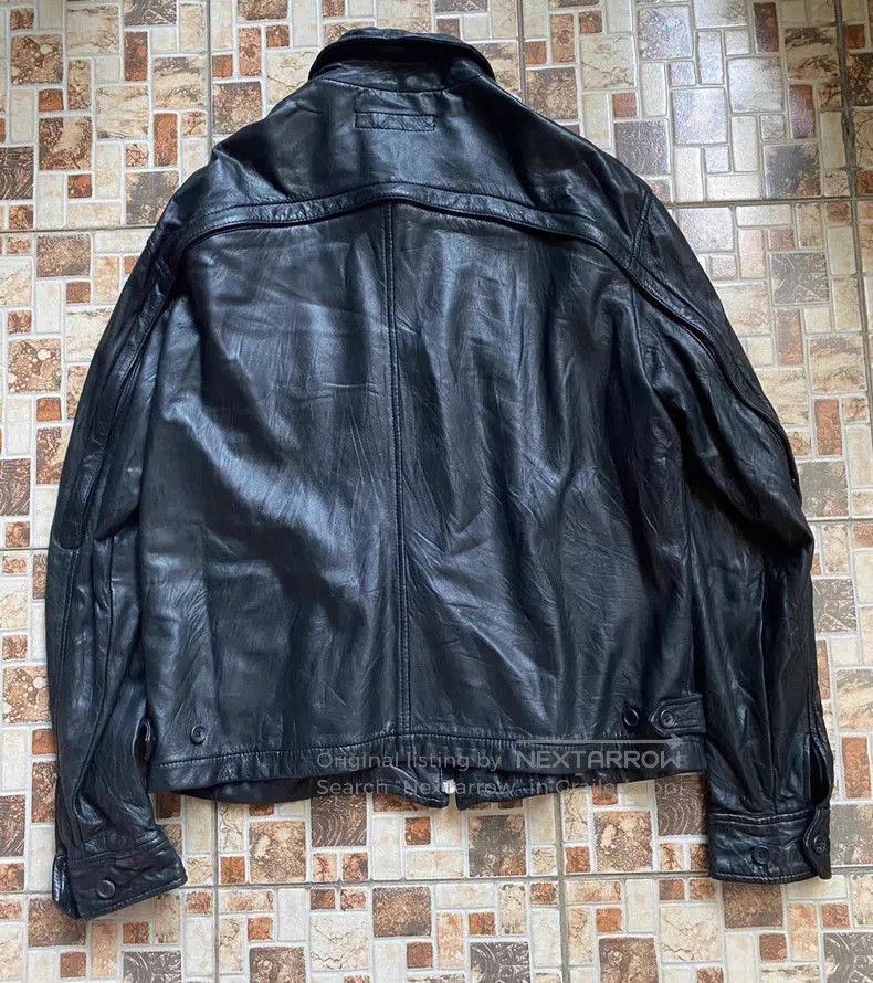 Comme des Garcons Comme des Garcons 05AW Pleated Leather Jacket. Size US M / EU 48-50 / 2 - 2 Thumbnail