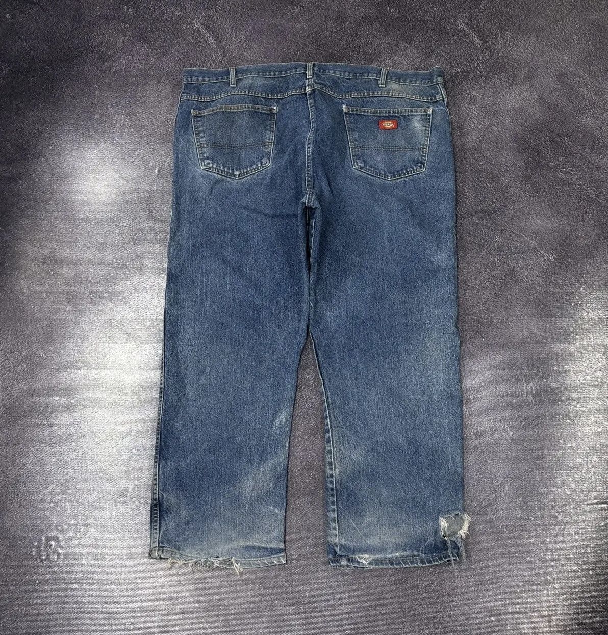 Dickies × Vintage Vintage Dickies USA Denim Blue Work Skate Hype Baggy Jeans Size US 44 / EU 60 - 1 Thumbnail