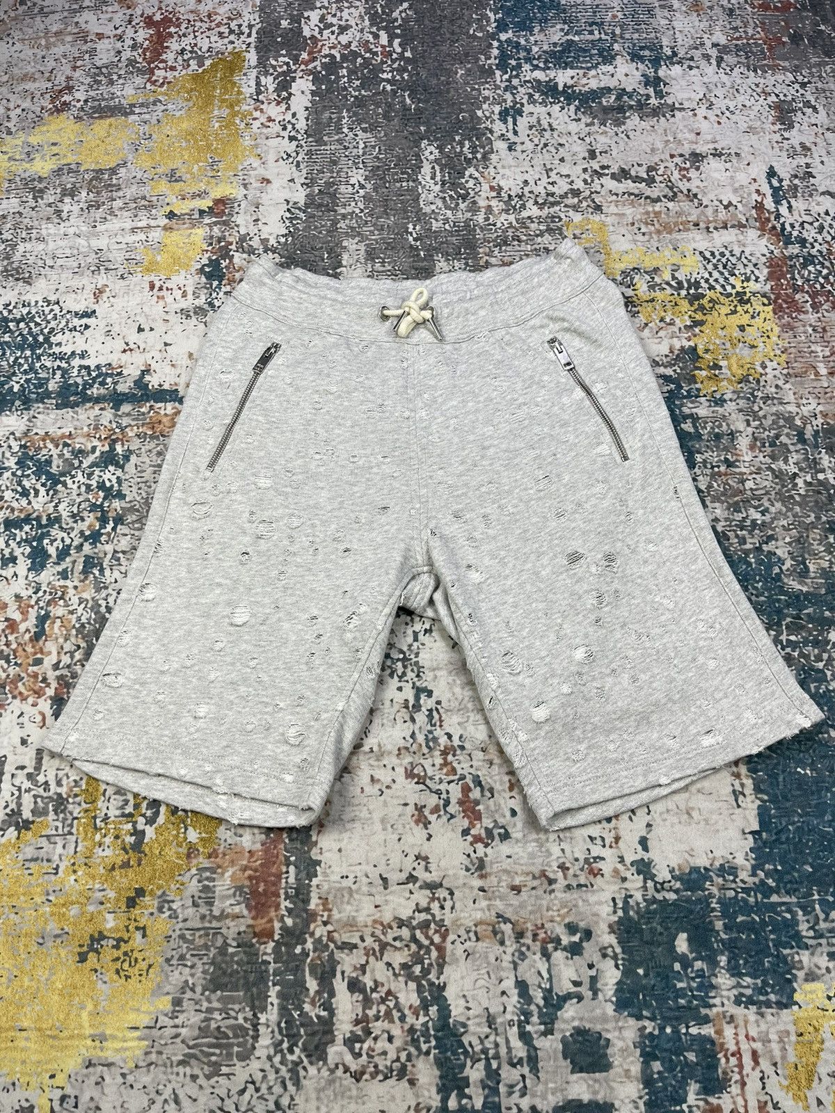 Diesel Steals🔥Diesel Distressed Ripped Short Pants Size US 30 / EU 46 - 2 Thumbnail