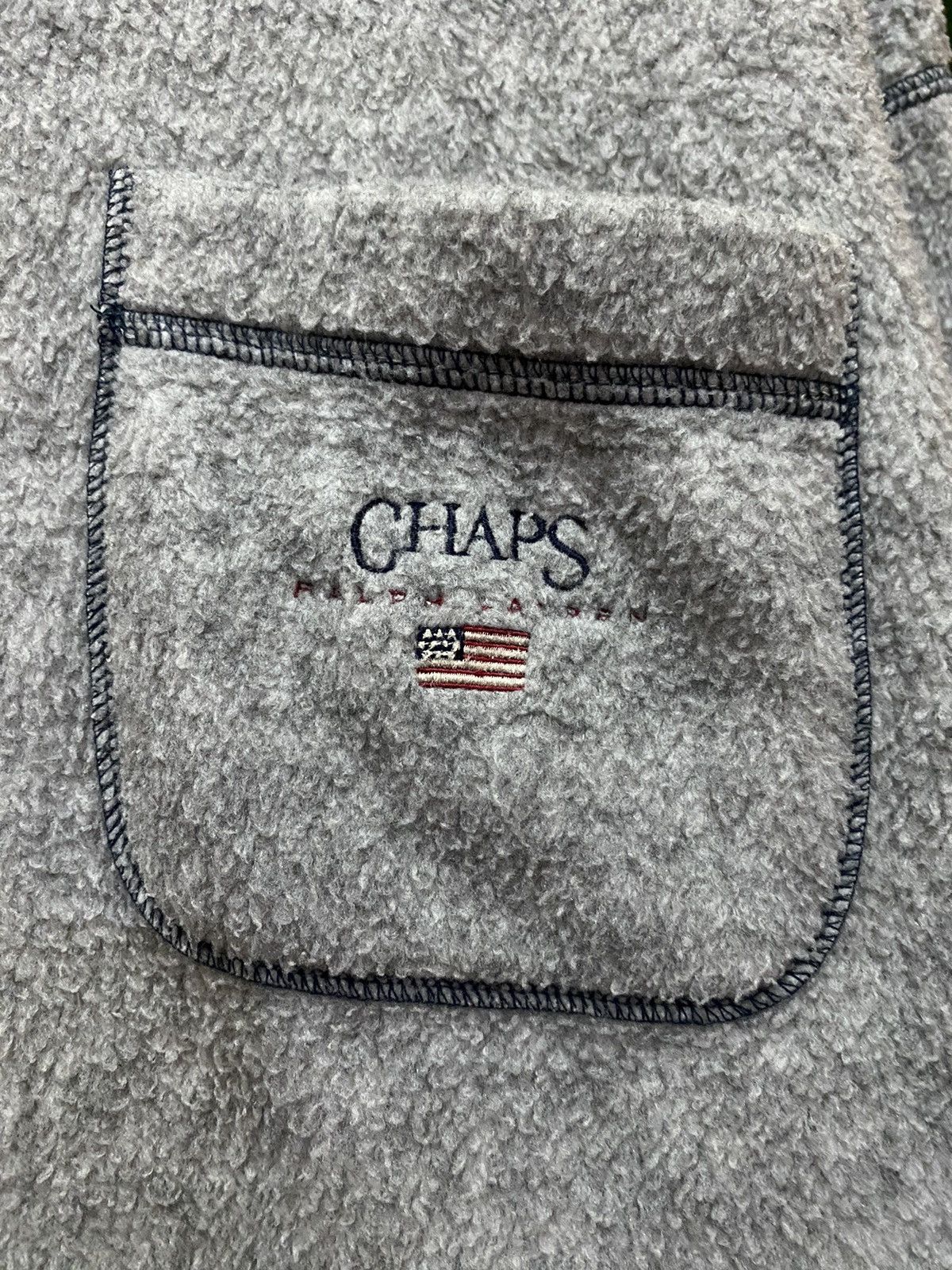 Chaps Ralph Lauren × Polo Ralph Lauren Chaps Ralph Lauren Grey Fleece Pullover Size US M / EU 48-50 / 2 - 4 Thumbnail