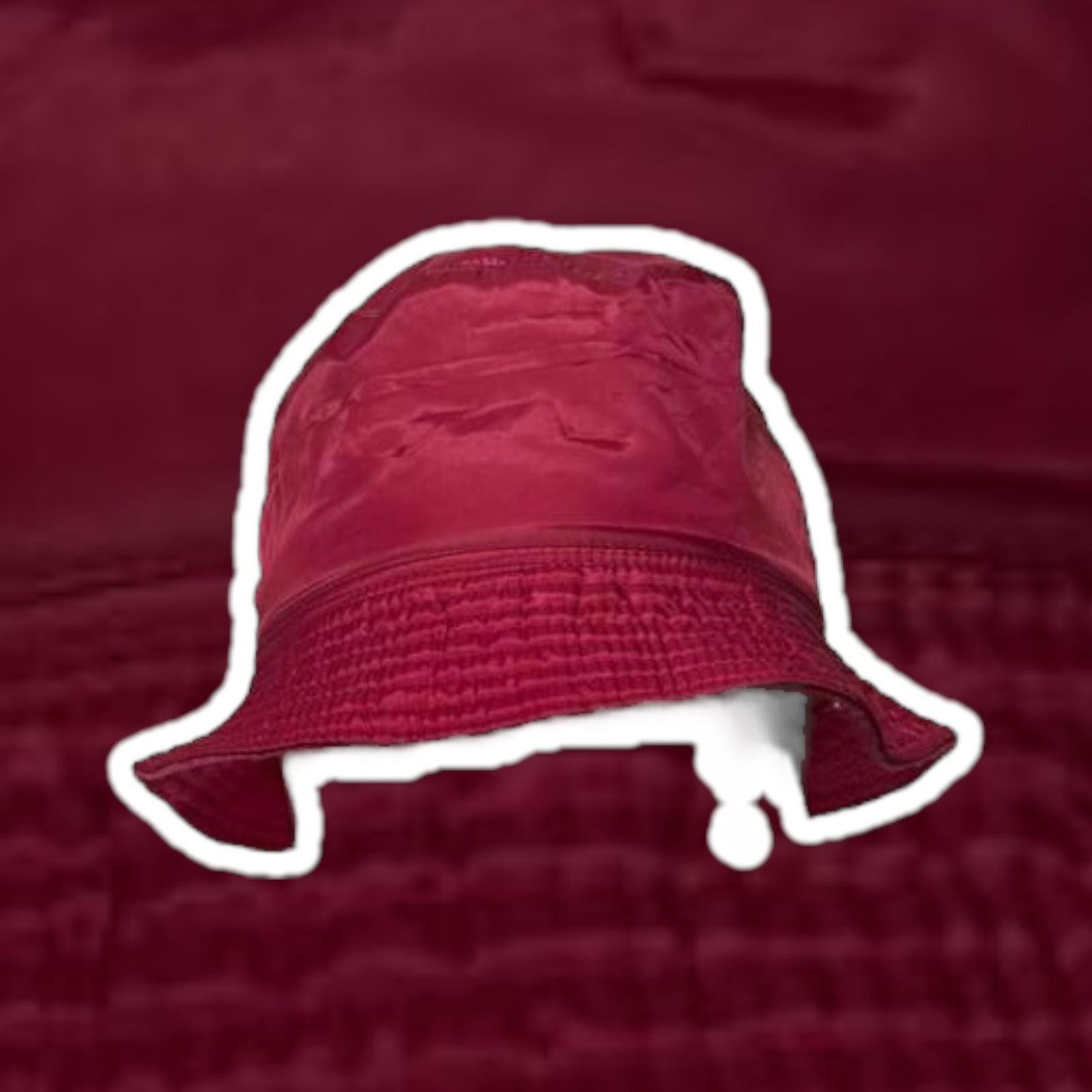 Designer Trendy Pink Bucket Hat Size ONE SIZE - 1 Thumbnail