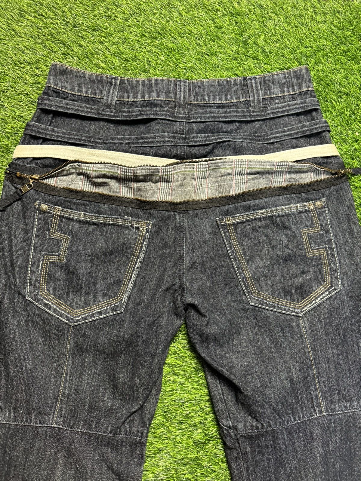 Japanese Brand × Marithe + Francois Girbaud MFG - rebuild jeans Size US 33 - 21 Thumbnail