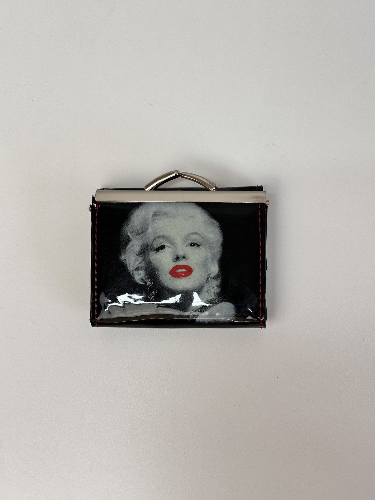 Other Black Marilyn Monroe glossy wallet retro art pop Y2K Size ONE SIZE - 1 Thumbnail
