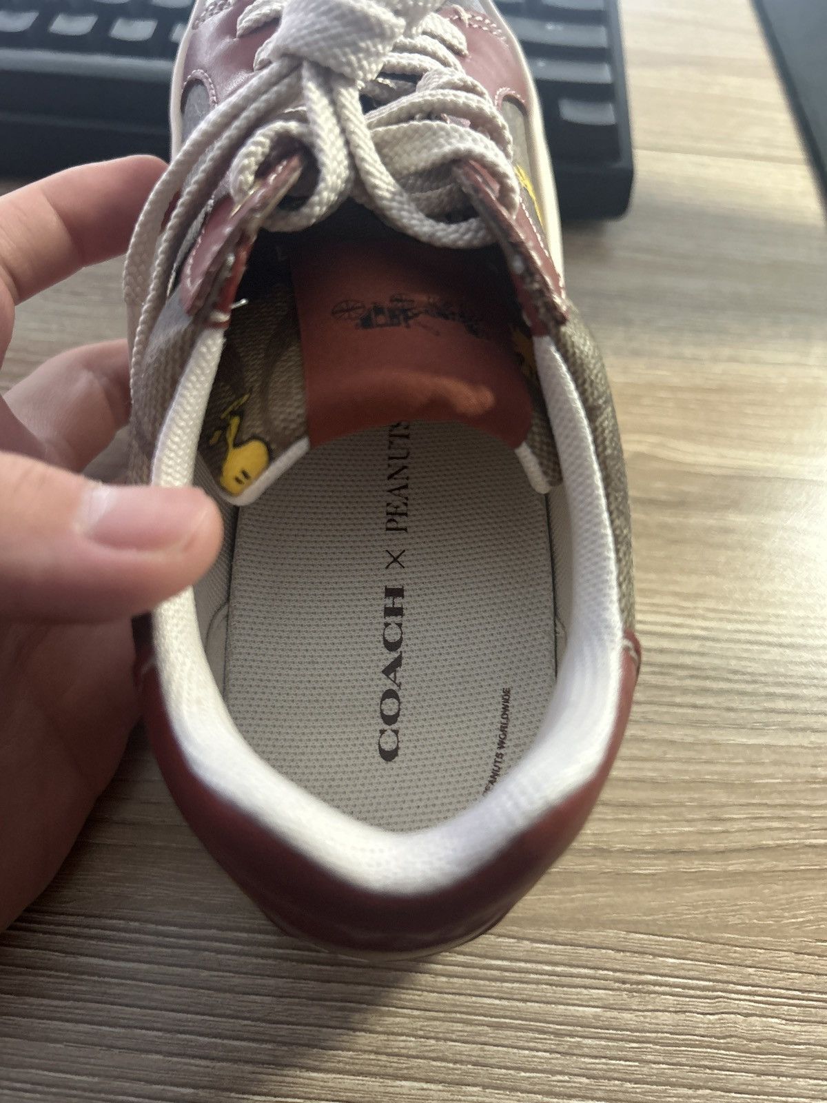 Coach Coach x Peanuts Snoopy CE860 Women’s Signature Shoe NO BOX Size US 5 / IT 35 - 7 Thumbnail