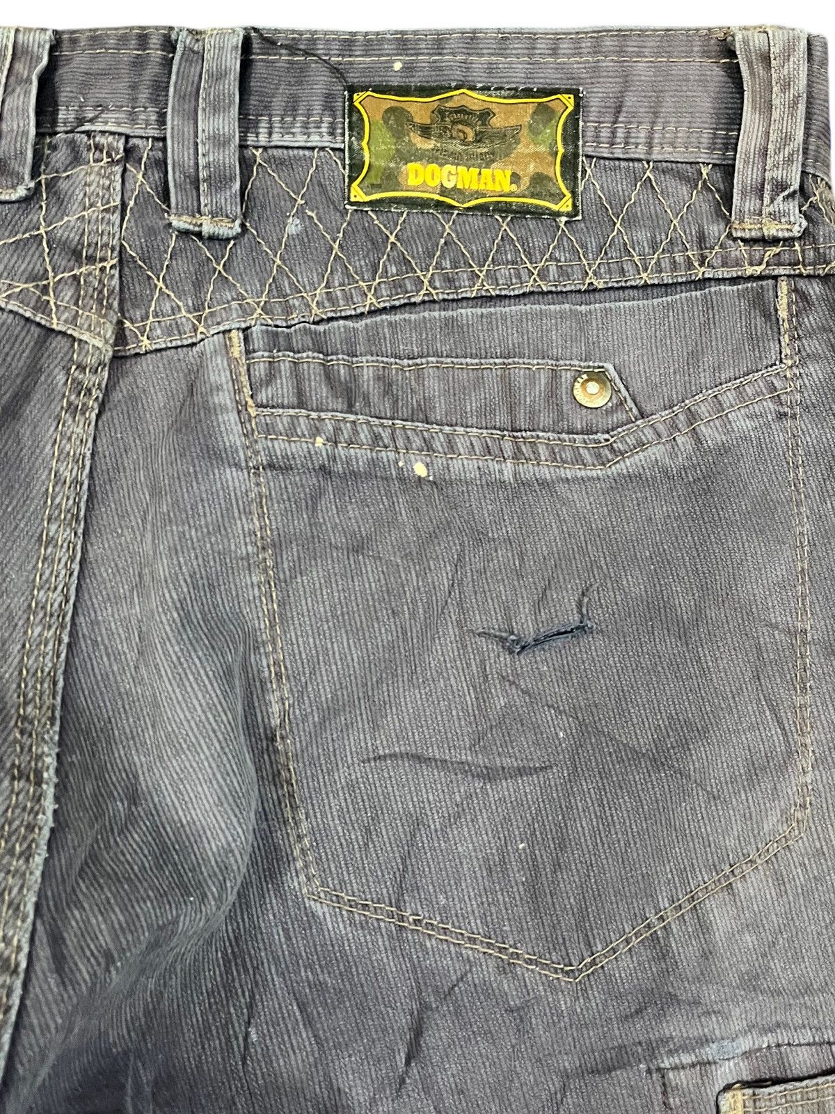 Japanese Brand Vintage Dogman Baggy Cargo Denim Size US 33 - 11 Thumbnail