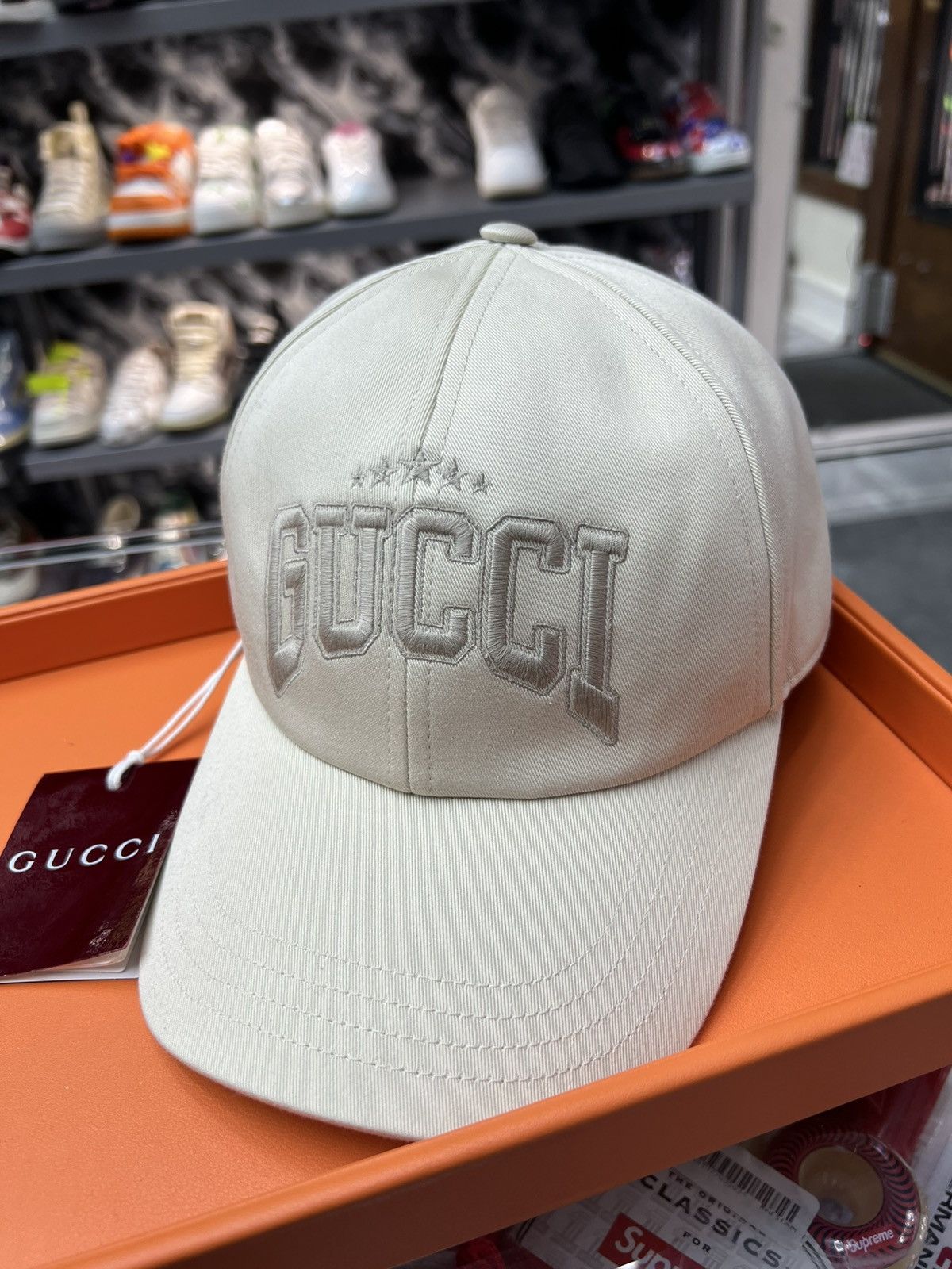 Gucci Gucci Embroidered Baseball Hat Size ONE SIZE - 1 Thumbnail
