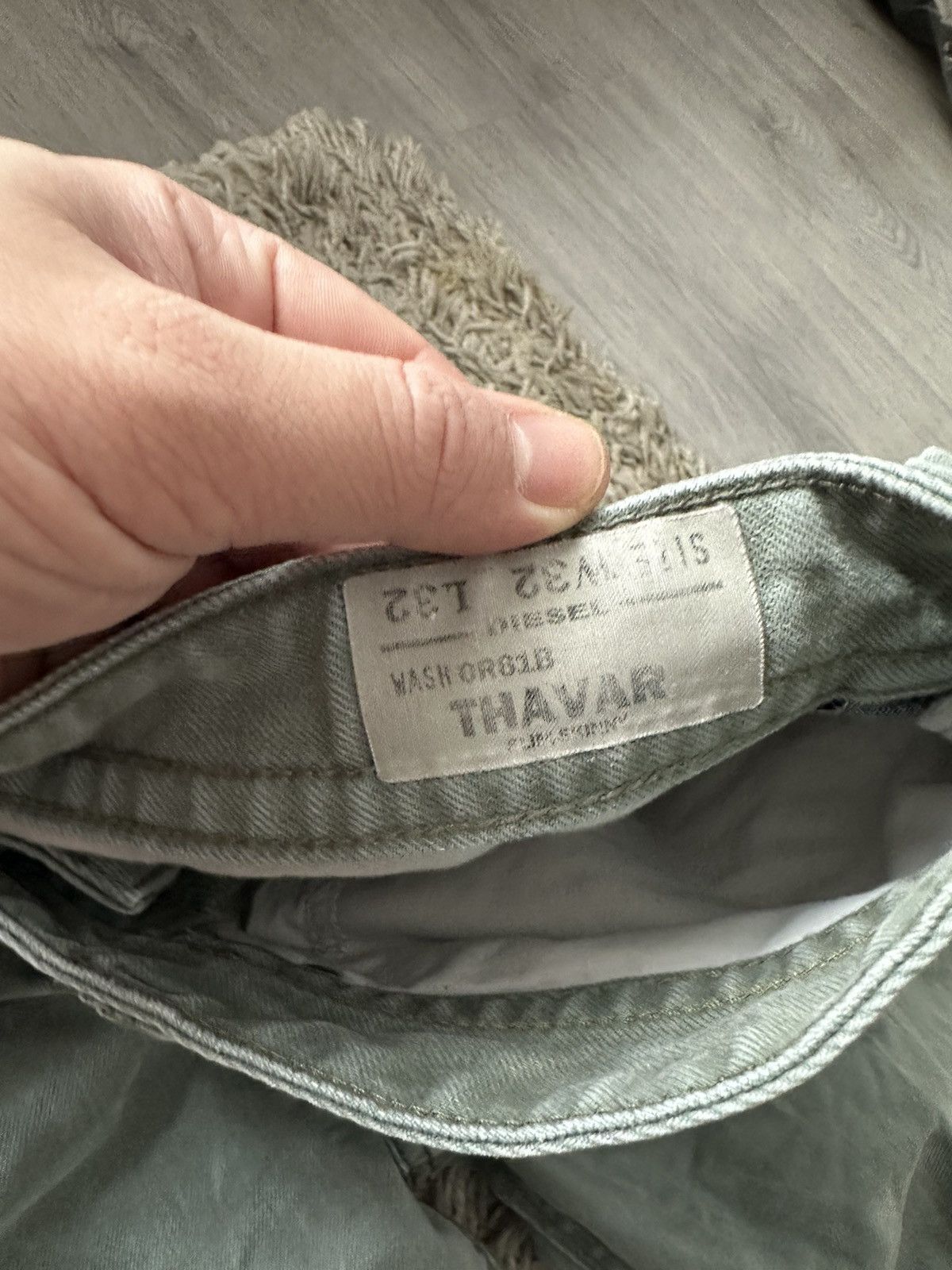 Other Diesel Thavar Plastic Effect Denim Pants Size US 32 / EU 48 - 8 Thumbnail
