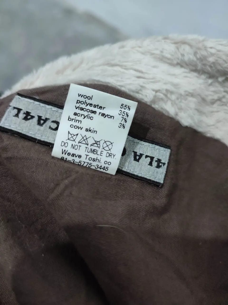 CA4LA × Japanese Brand CA4LA Japan Hats mix Leather Design Size ONE SIZE - 10 Thumbnail