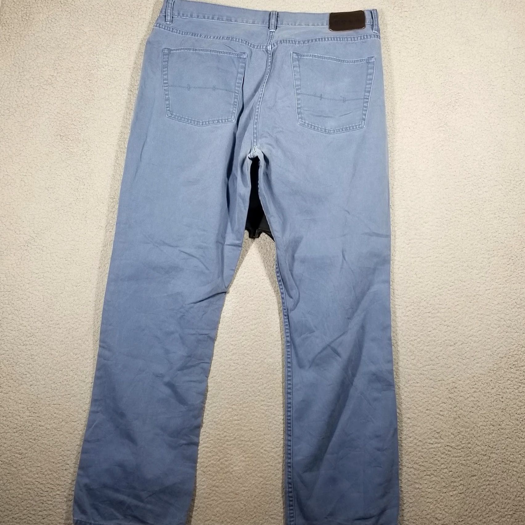 Polo Ralph Lauren VINTAGE Polo Ralph Lauren Jeans Mens 38x32 Blue 5-Pocket Twill Embroidered Pony Casual Mens Size US M / EU 48-50 / 2 - 2 Thumbnail