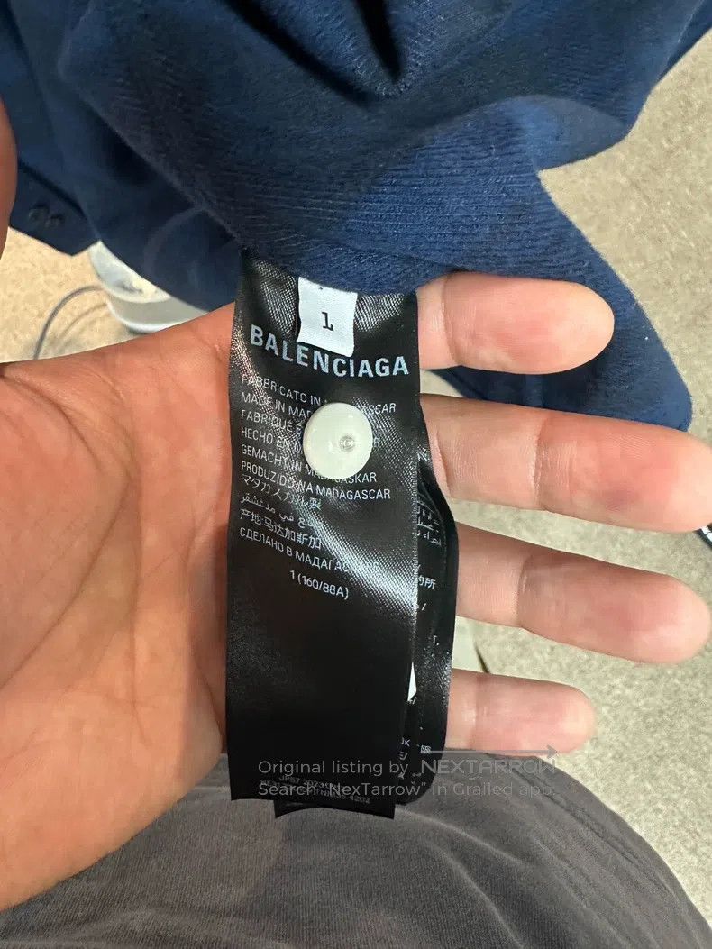 Balenciaga Balenciaga shirt Size US S / EU 44-46 / 1 - 4 Thumbnail