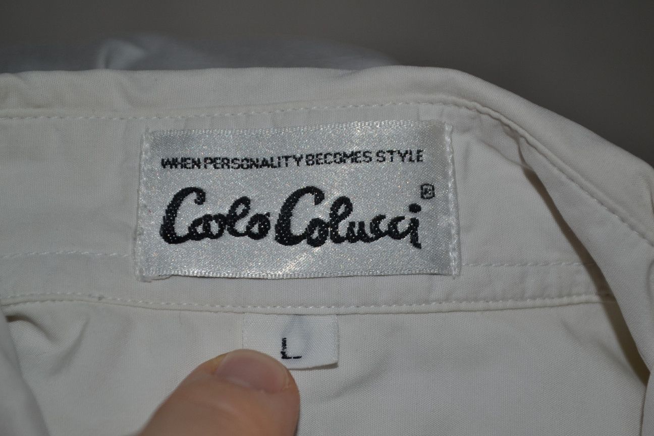 Carlo Colucci × Vintage Carlo Colucci Vintage 90s The Camp Of The Summer shirt Size US L / EU 52-54 / 3 - 8 Thumbnail