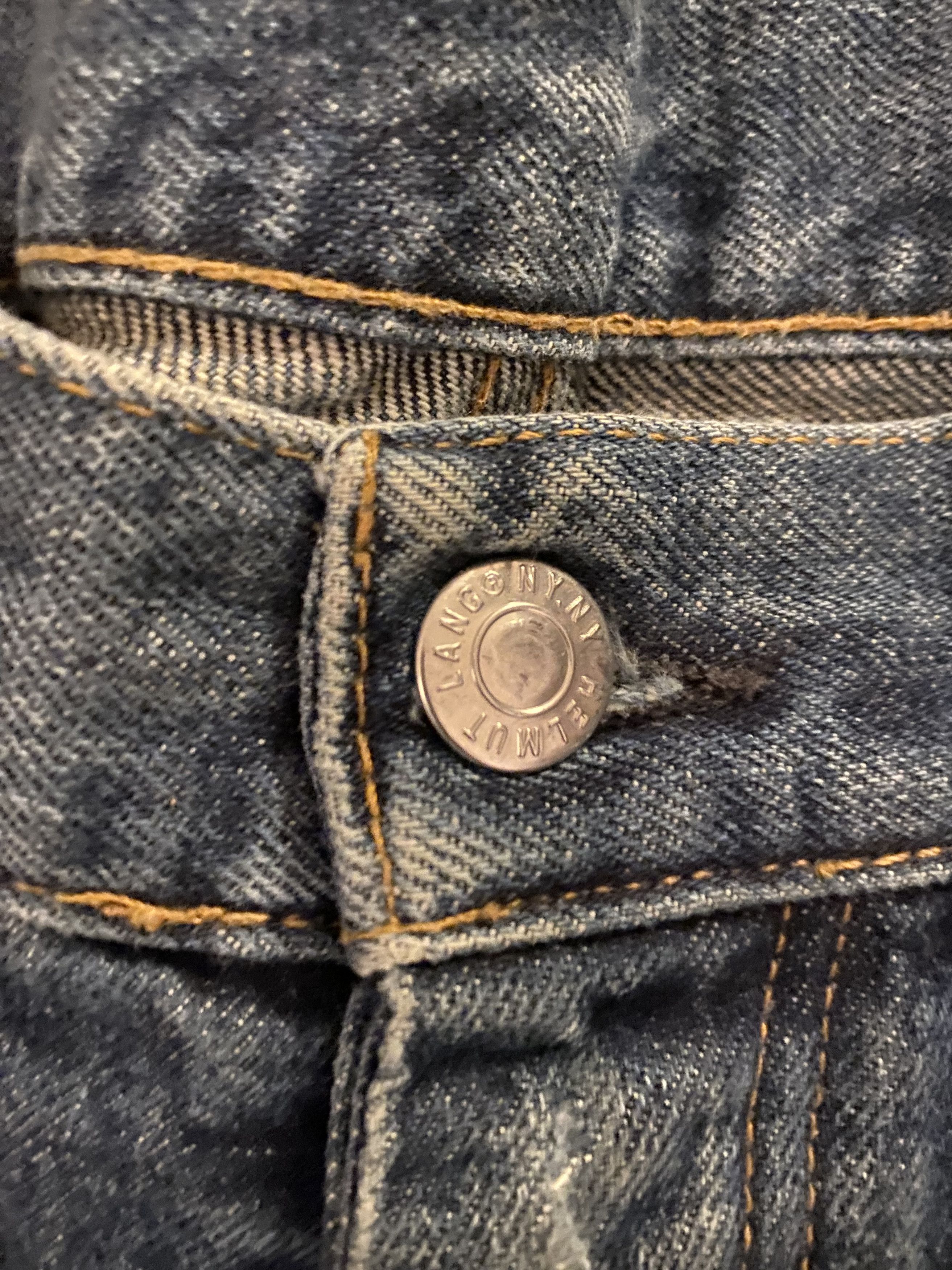Helmut Lang Helmut Lang Rubber Denim 2003 SS Size US 38 / EU 54 - 3 Thumbnail