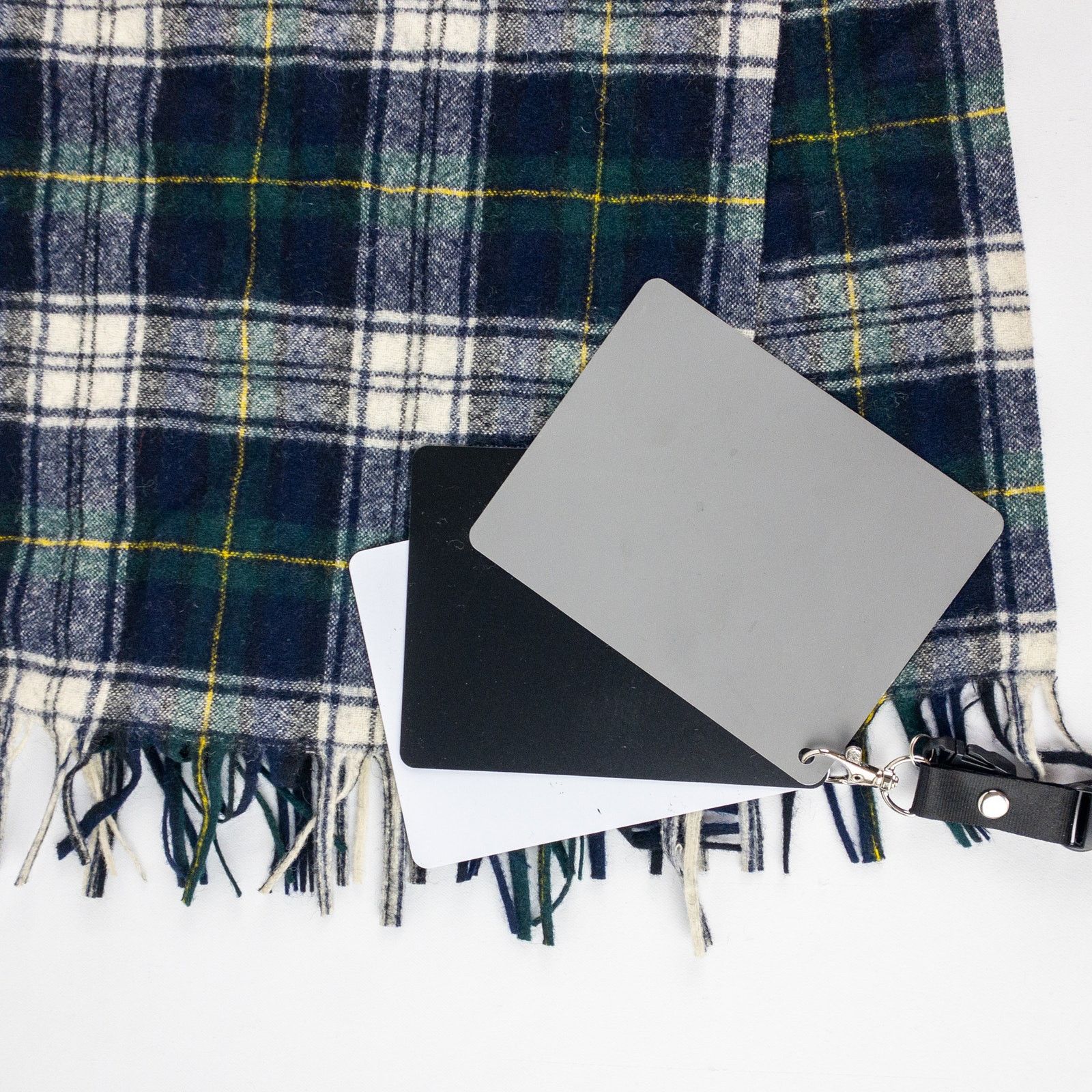 Pendleton Pendleton Vintage Blue White Plaid Scarf Unisex One Size Size ONE SIZE - 12 Thumbnail