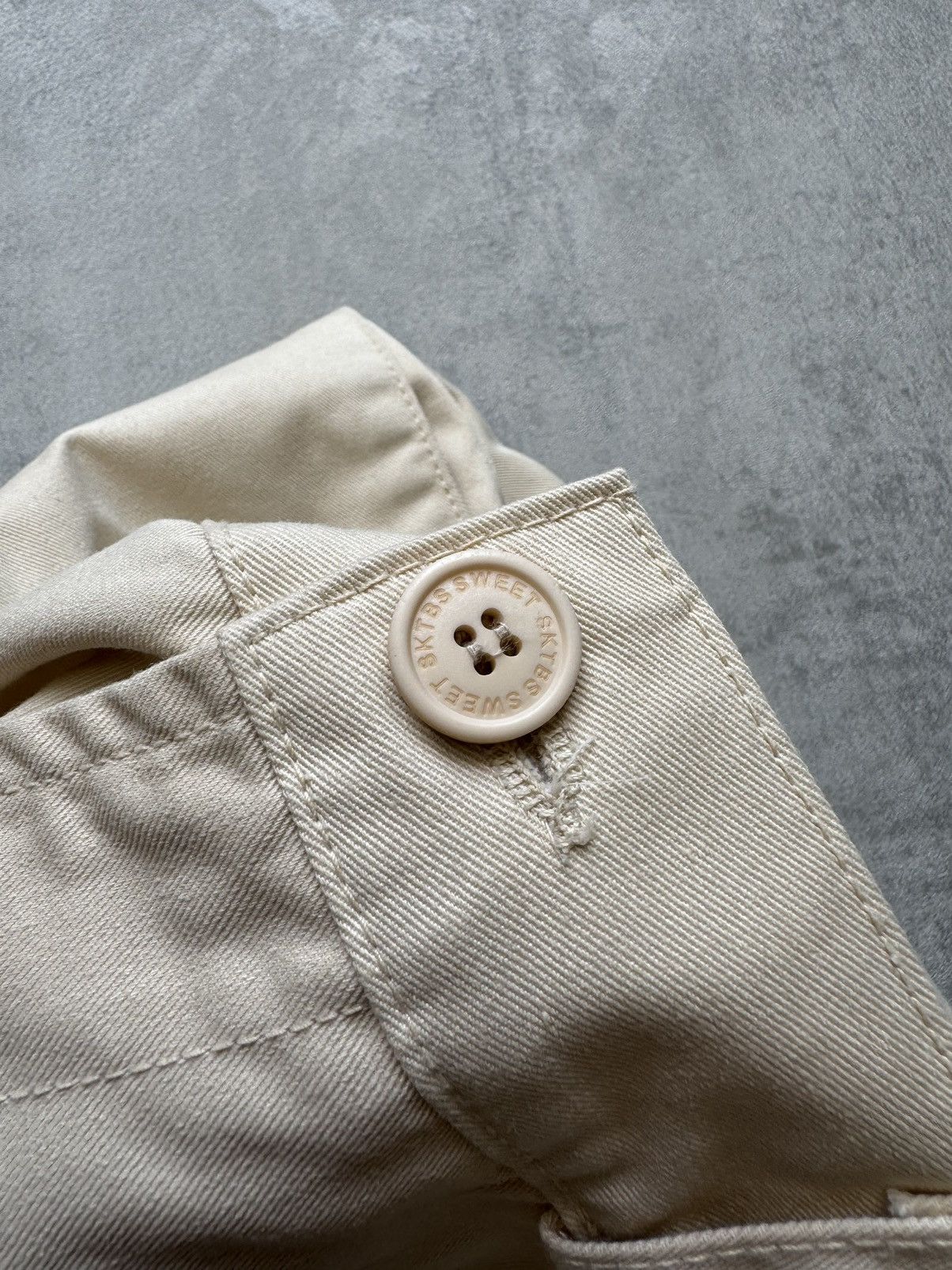 Designer × Japanese Brand Sweet SKTBS chinos beige Baggy pants Womens size XS Size 24" / US 00 / IT 34 - 11 Thumbnail