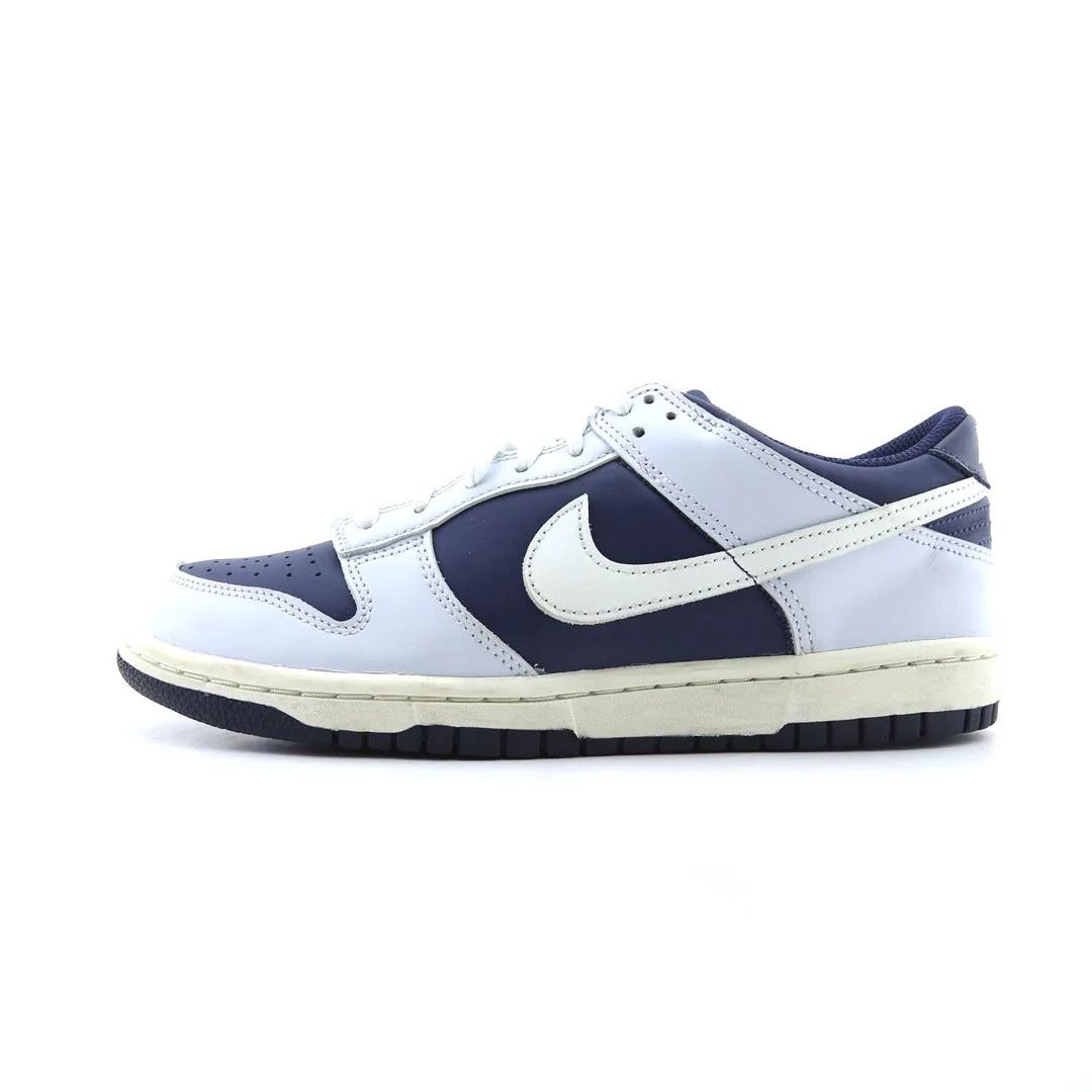 Nike Nike Dunk Low Shoes in Football Grey/Midnight Navy/White Size US 7 / EU 40 - 1 Thumbnail