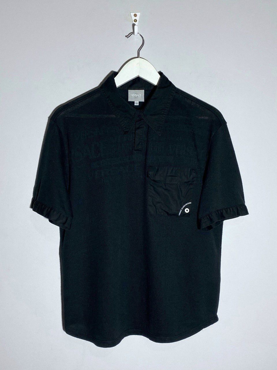 Versace Jeans Couture Versace Jeans Couture Vintage Rare Pocket Polo T-shirt Size US XL / EU 56 / 4 - 1 Thumbnail