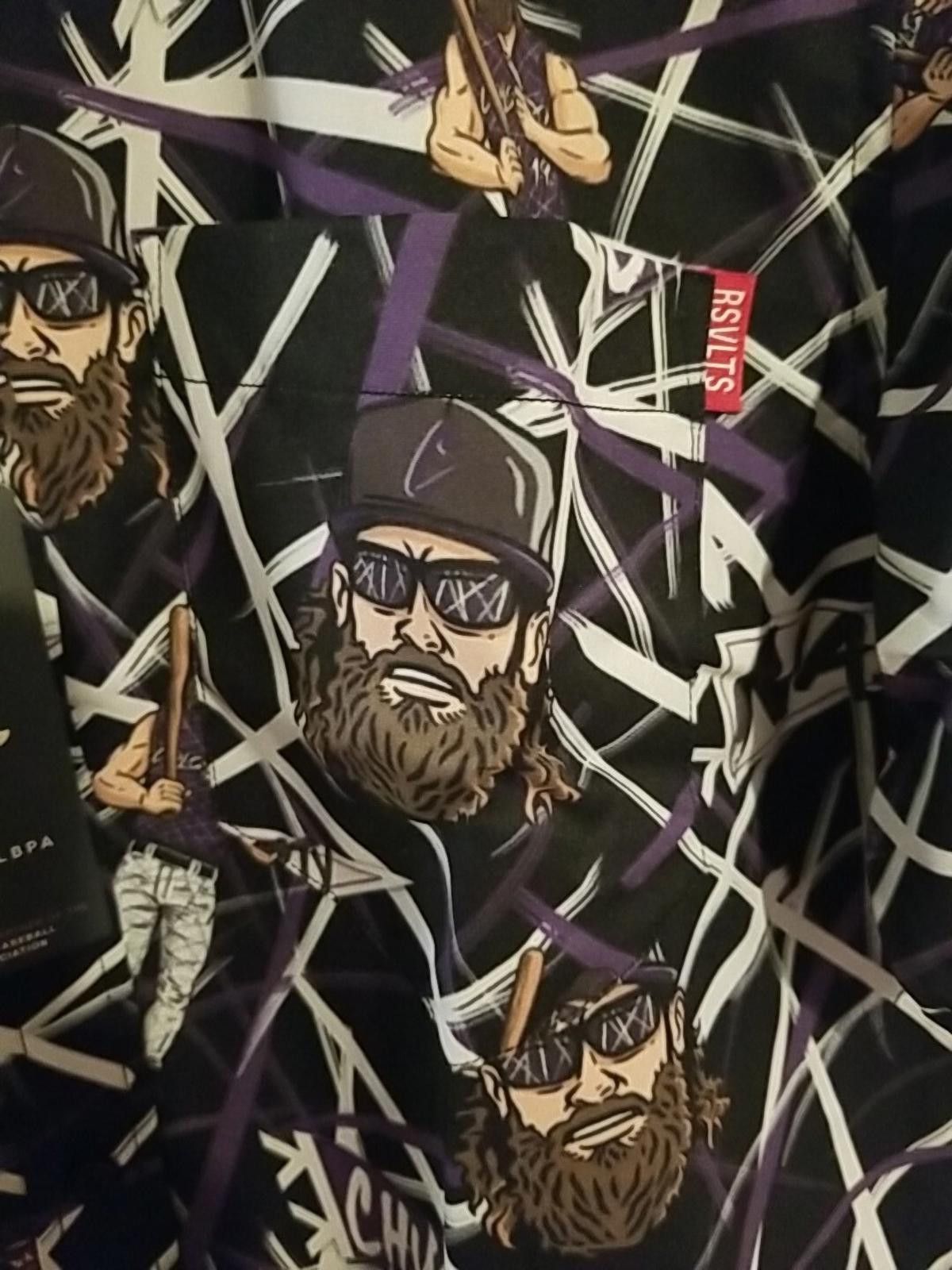 Other RSVLTS x MLBPA Charlie Blackmon Chuck Nazty Colorado Rockies Size US M / EU 48-50 / 2 - 5 Thumbnail
