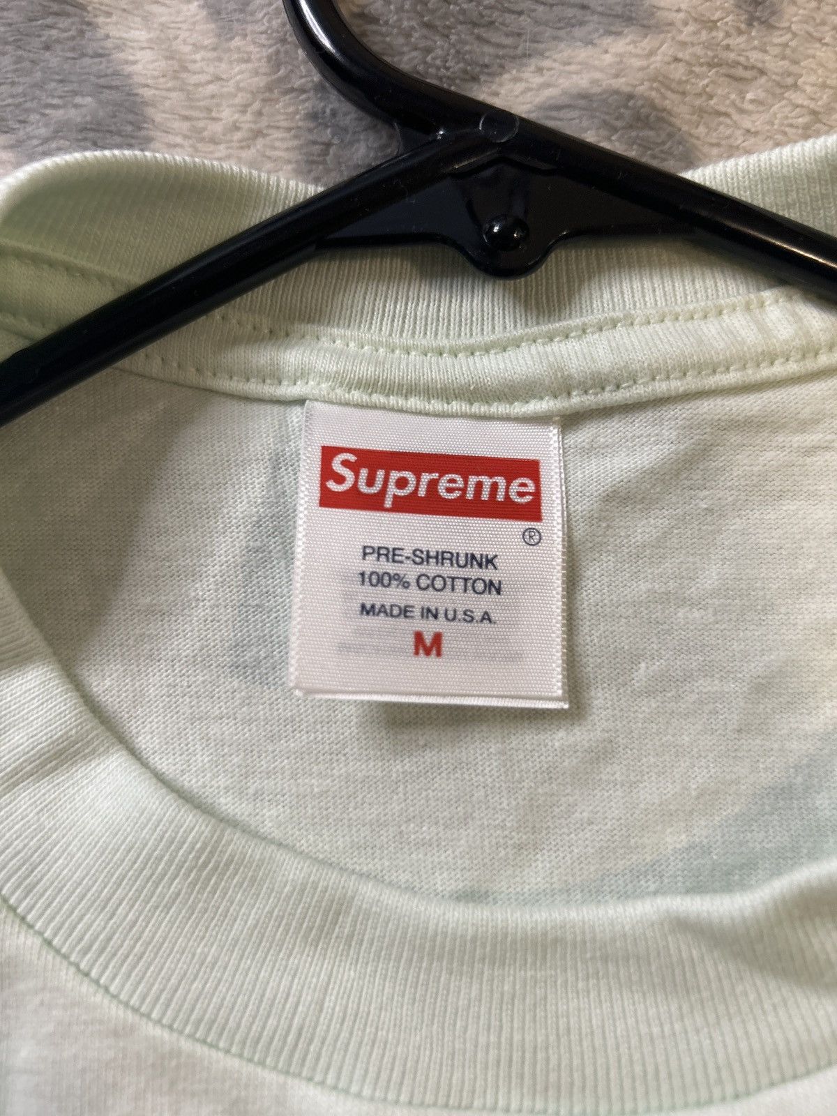 Supreme Supreme teal T shirt Size US M / EU 48-50 / 2 - 3 Thumbnail