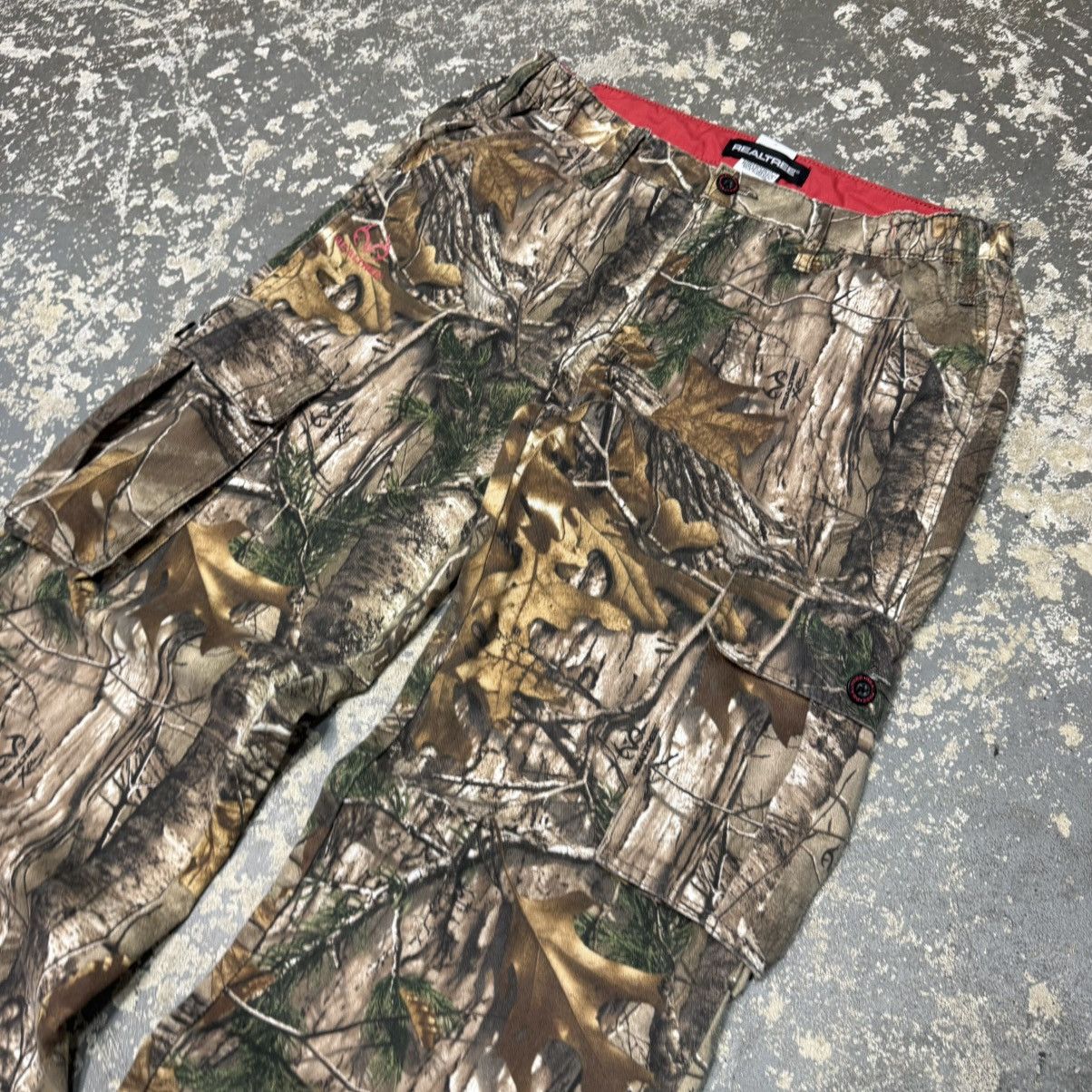Vintage Vintage Realtree Gander Mountain Camo Baggy Cargo Pants Size US 32 / EU 48 - 7 Thumbnail