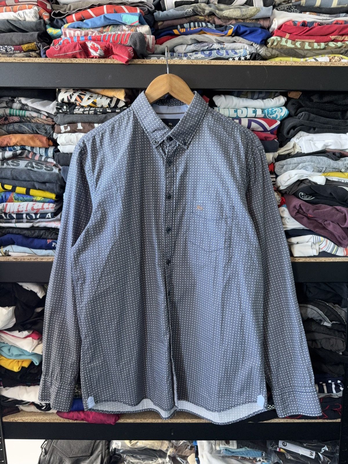 Vintage Vintage Style 00s Designer Paul Kehl Dot pattern Shirt Size US M / EU 48-50 / 2 - 1 Thumbnail