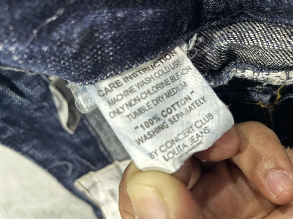 Le Grande Bleu (L.G.B.) Lolita Club By Concert Club Bootcut Denim Jeans Size US 28 / EU 44 - 13 Thumbnail