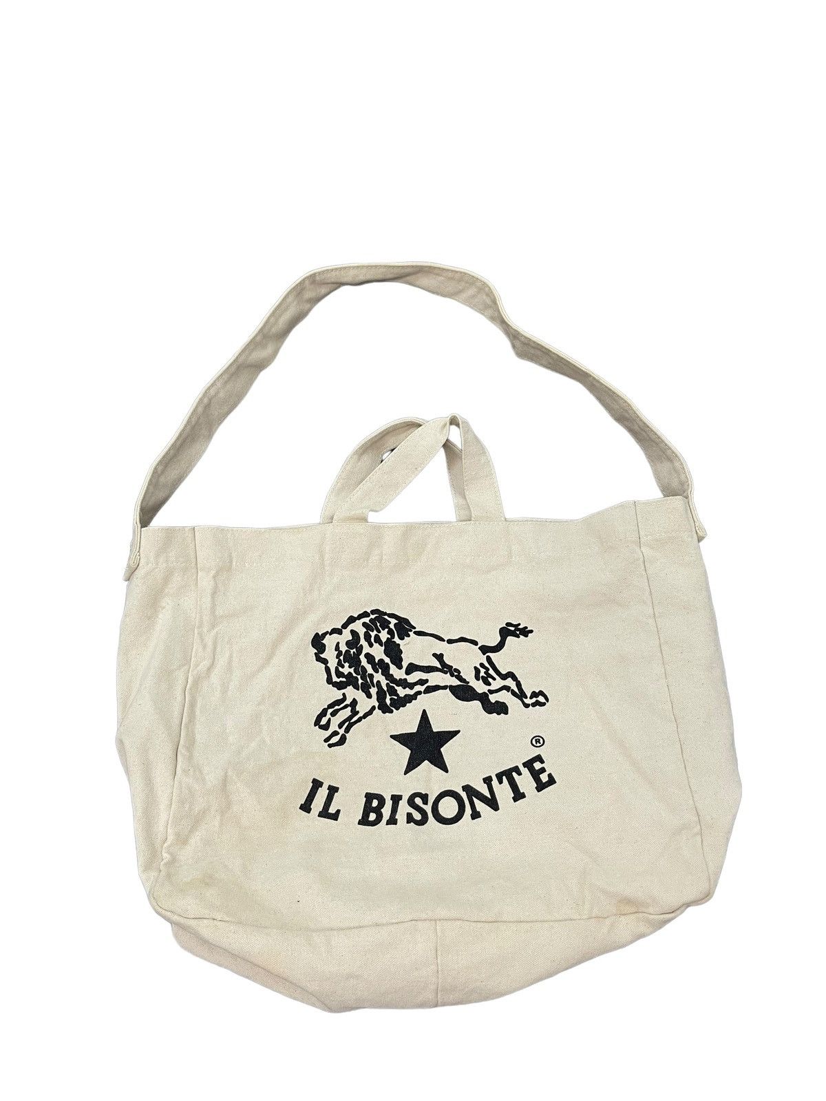 Il Bisonte Shoulder Tote Bag IL Bisonte Cotton Canvas 1🟩 Size ONE SIZE - 10 Thumbnail