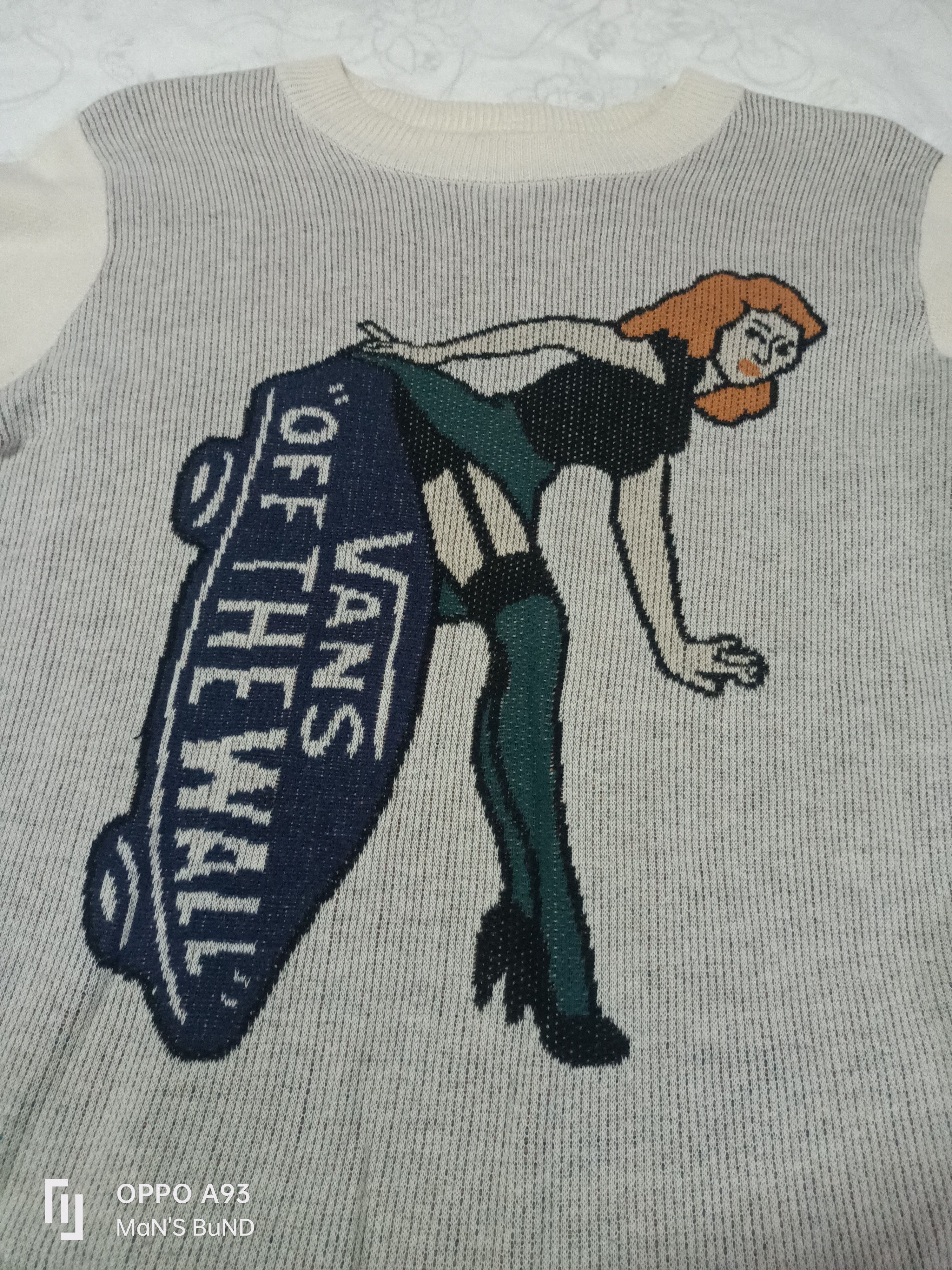 Japanese Brand × Vans × Vintage Vans X SLY knitwear very sexy Size M / US 6-8 / IT 42-44 - 4 Thumbnail