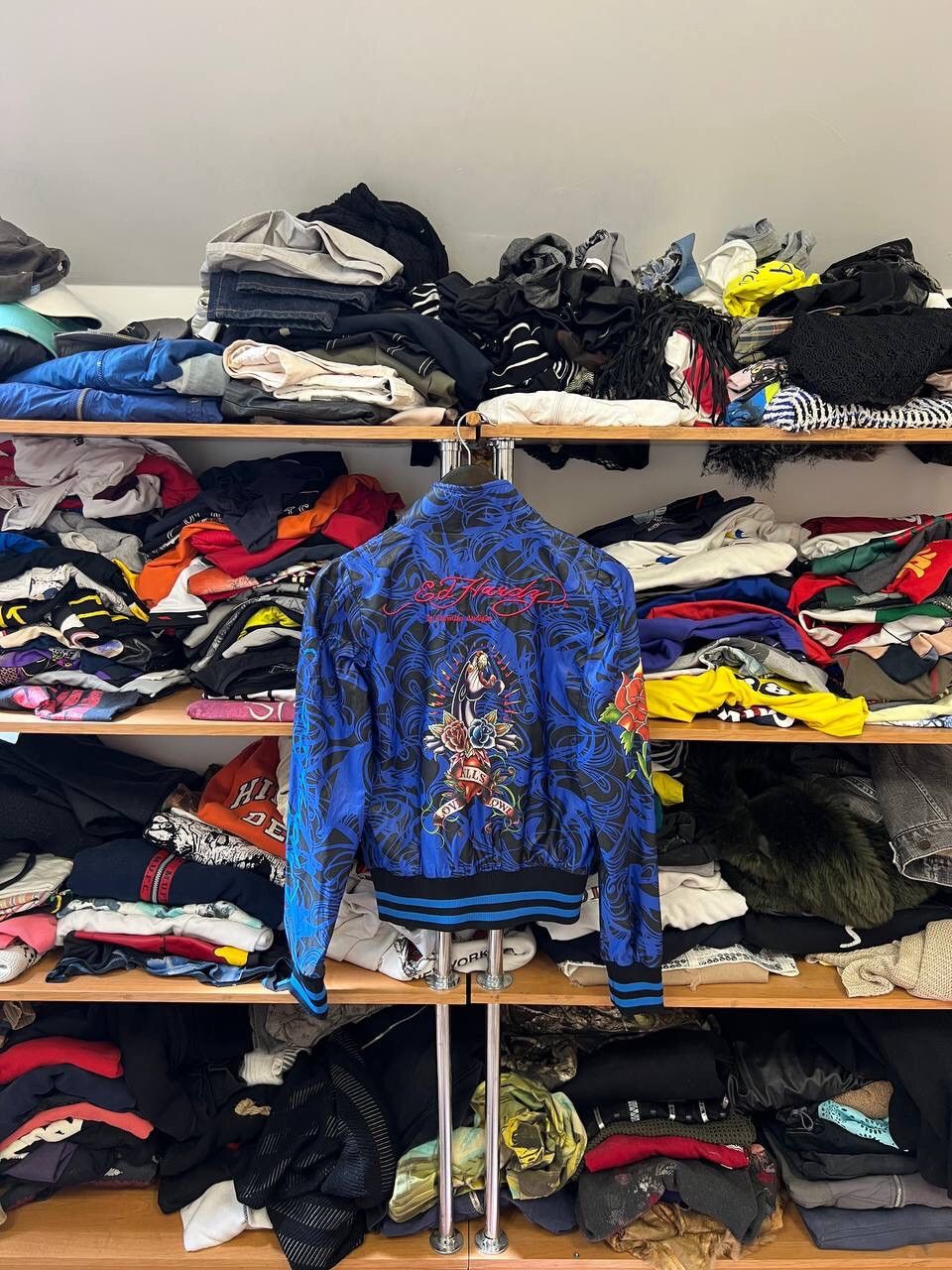 Ed Hardy Chritian Audigier Ed Hardy Fullprint Glamour Y2K Jacket Size M / US 6-8 / IT 42-44 - 8 Thumbnail